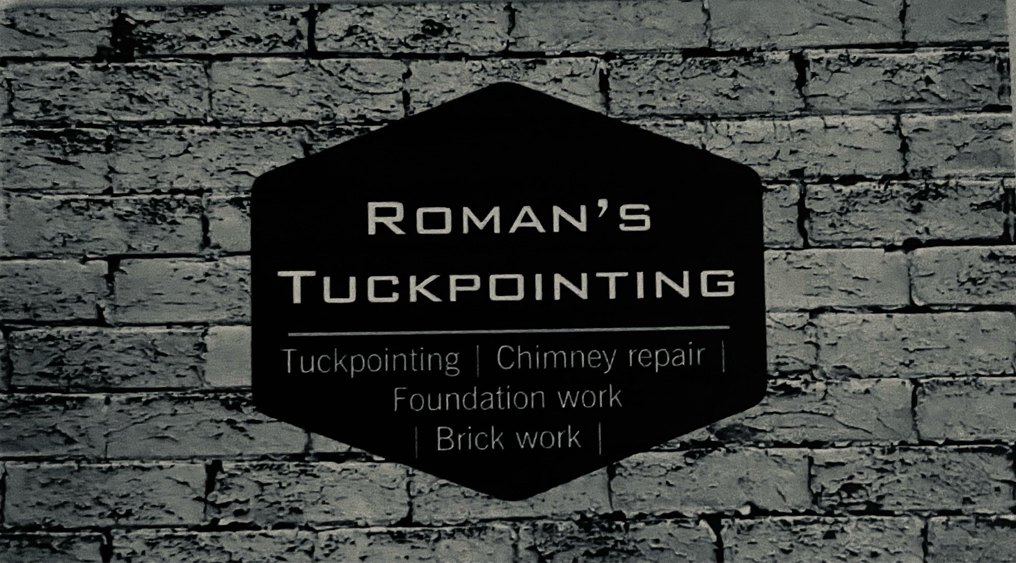 Roman's Tuckpointing Logo