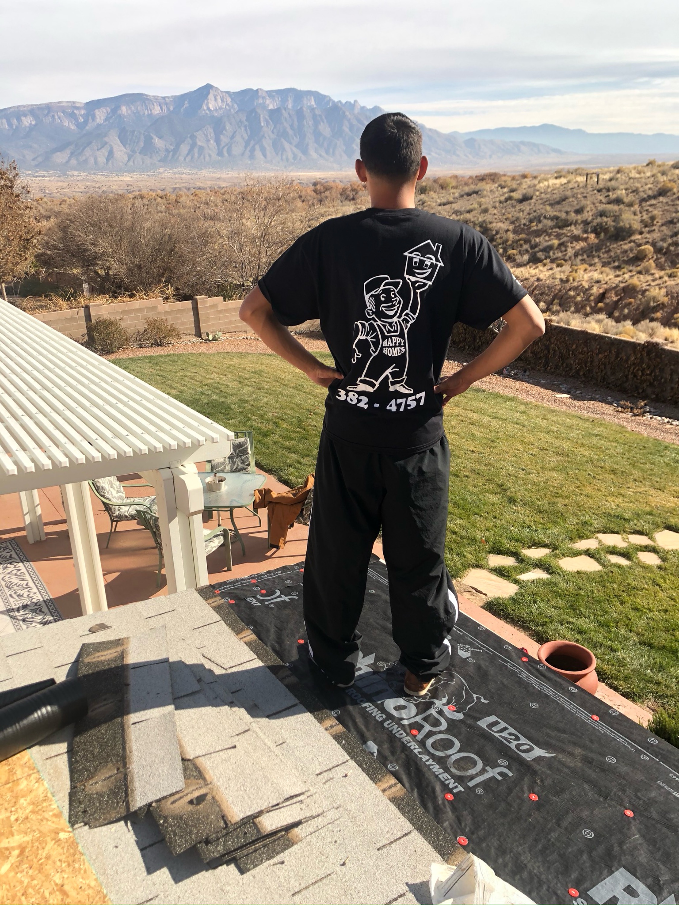Happy Homes Lath and Plaster and Roofing L.L.P. Logo