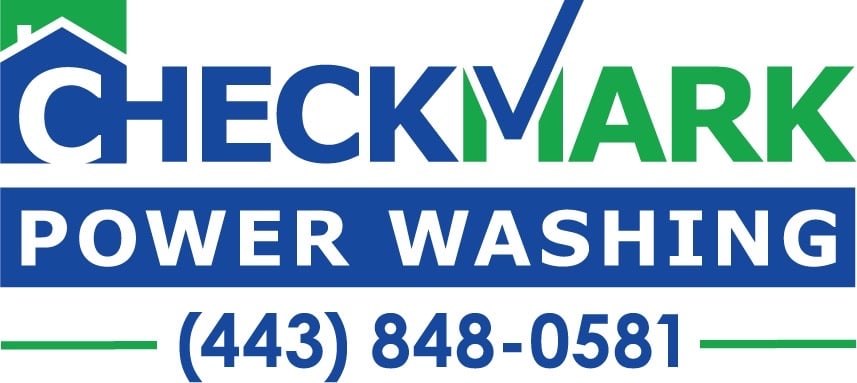 Checkmark Power Washing Logo