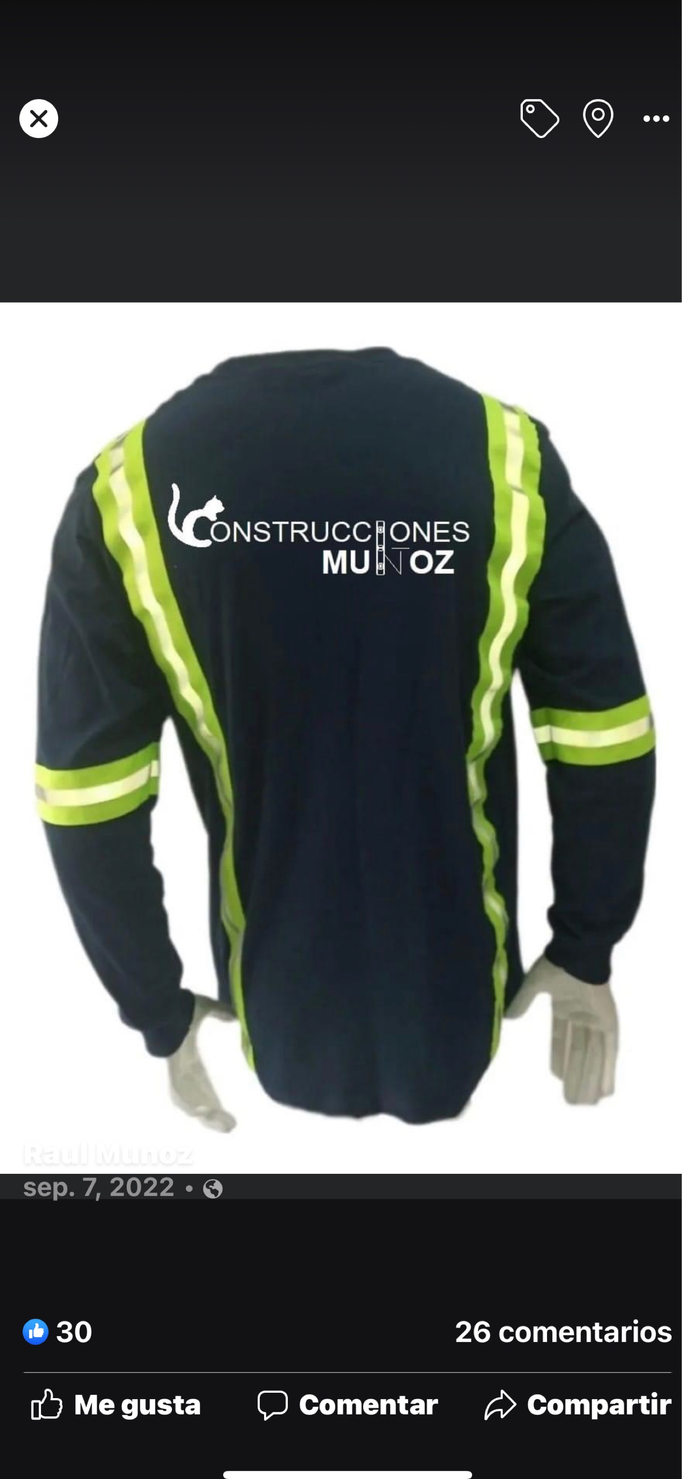 Raul Munoz Construction Logo