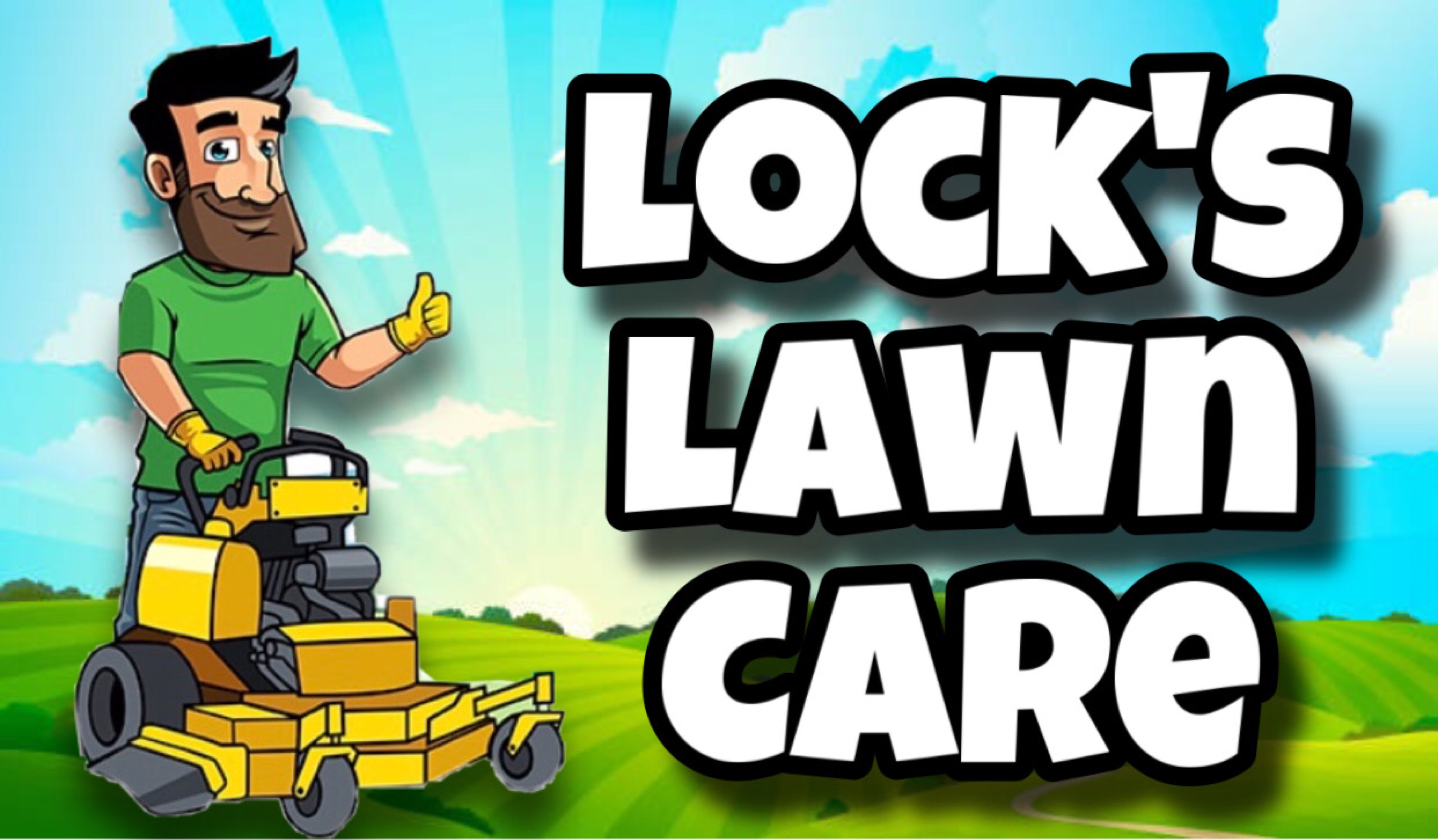 Lock's Lawn Care Logo