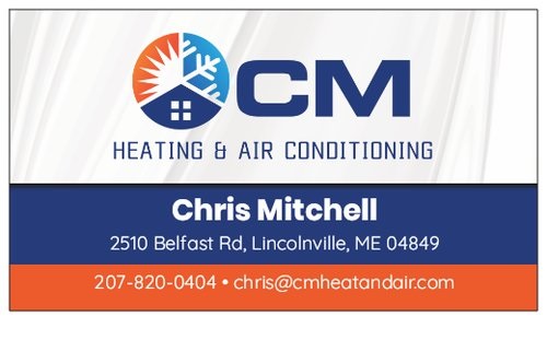 CM Heating & Air Conditioning Logo