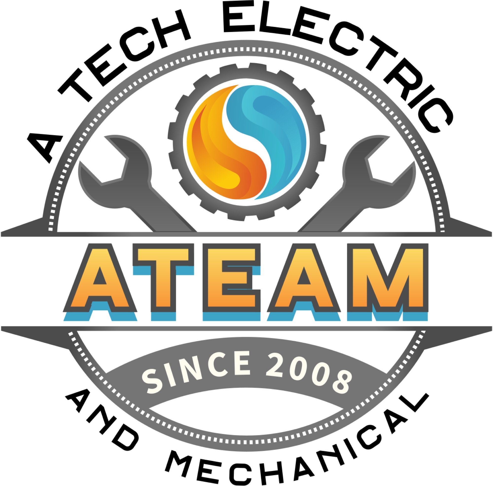 A Tech Electric and Mechanical Logo