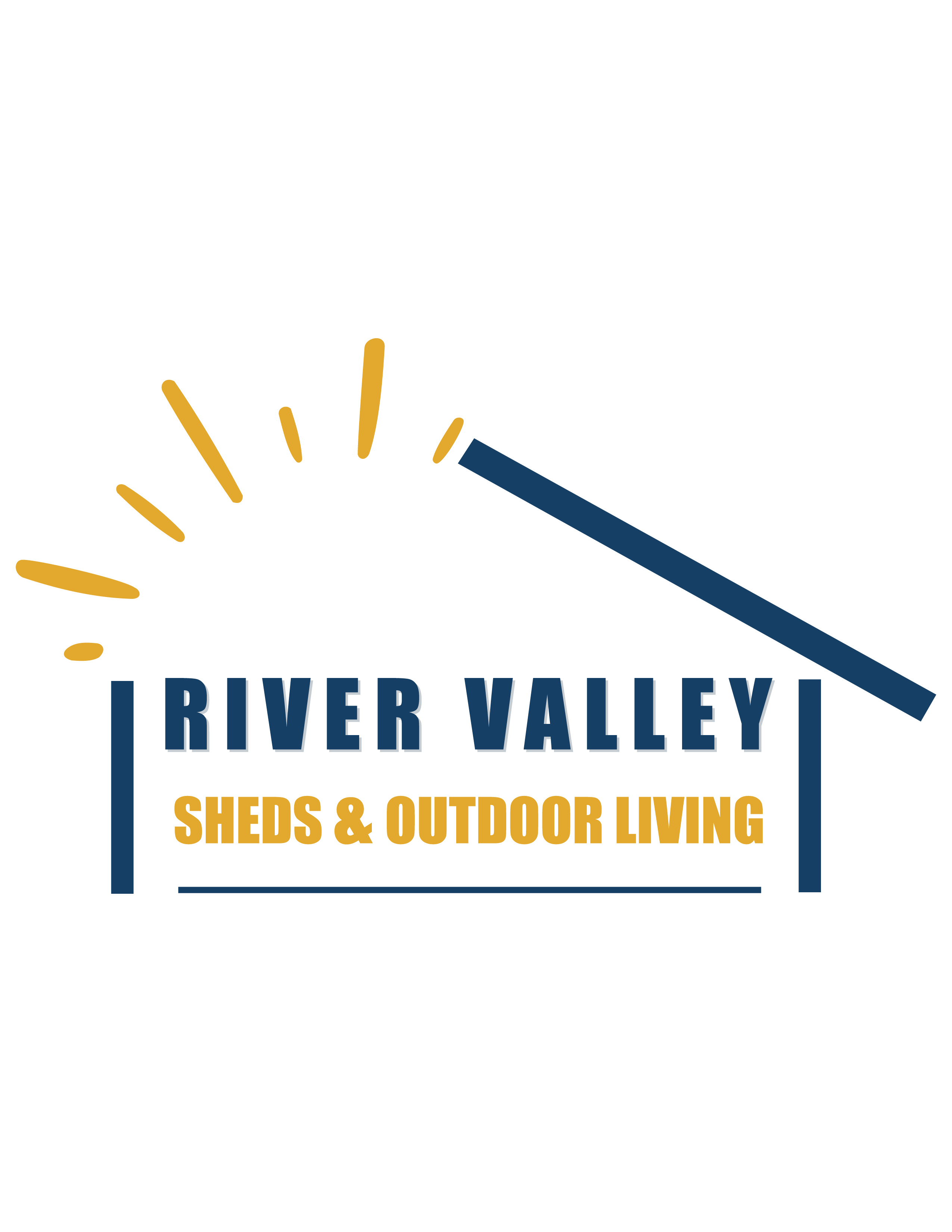 River Valley Sheds Logo
