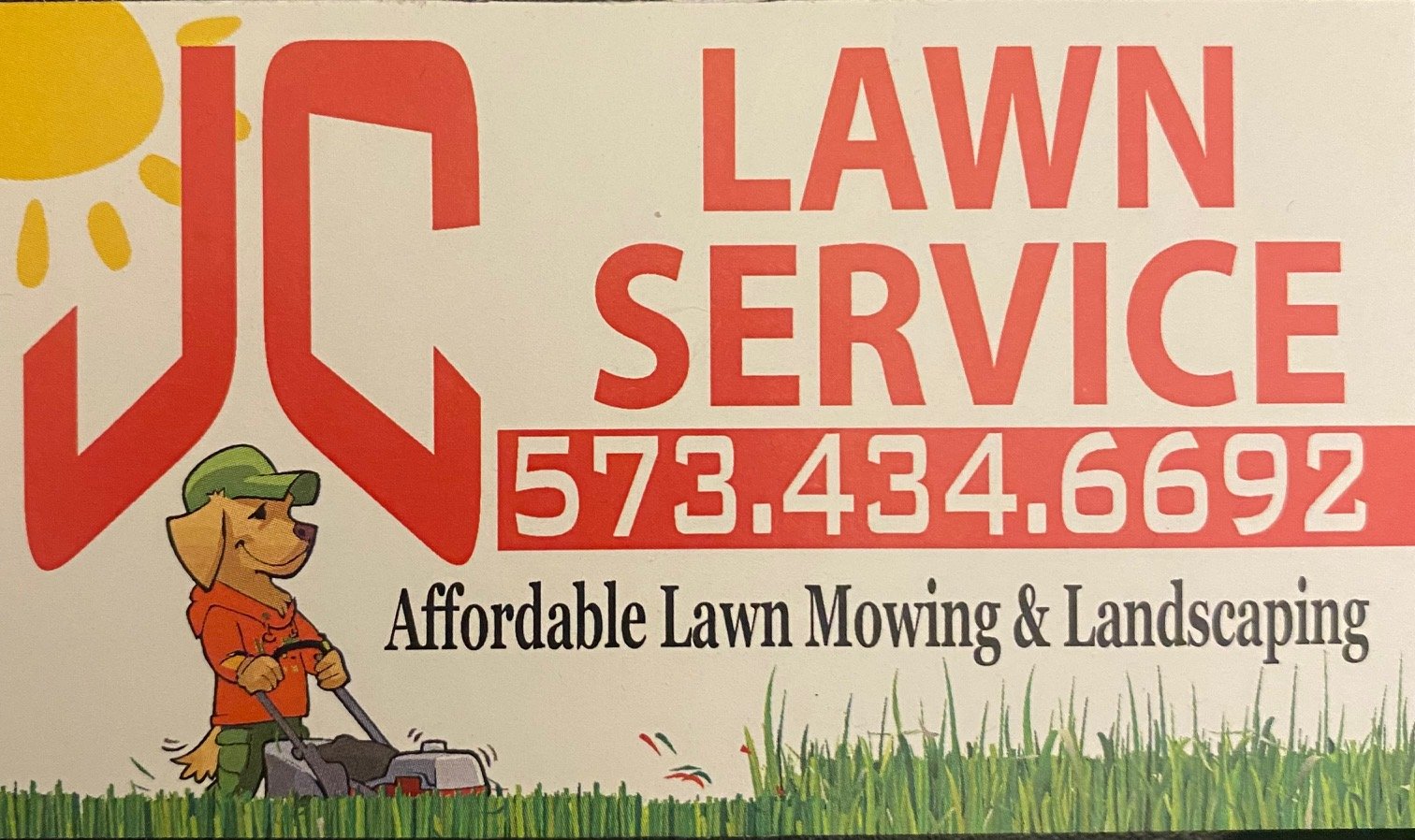 JC Lawn Service Logo