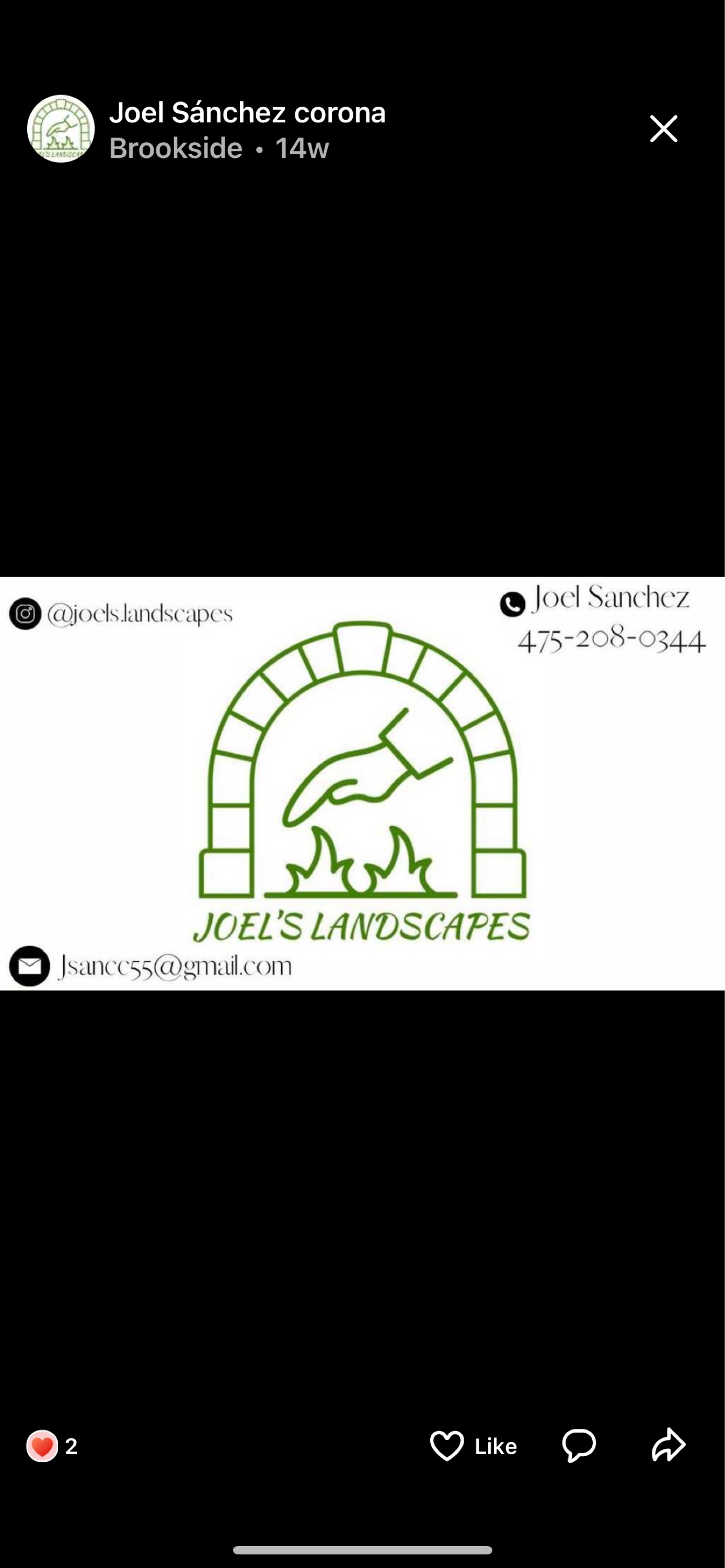 Joel's Landscapes Logo