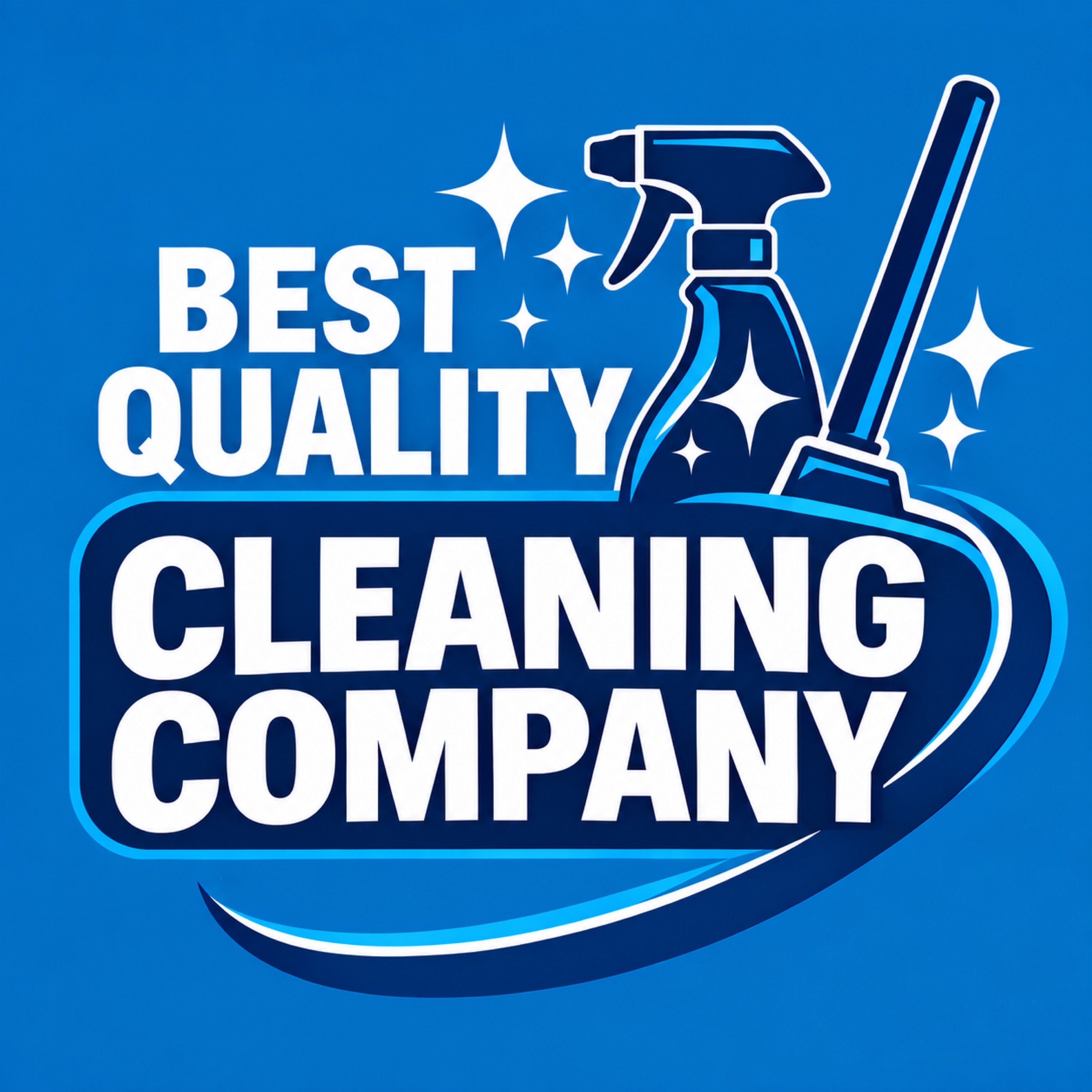 Best Quality Cleaning Company Logo