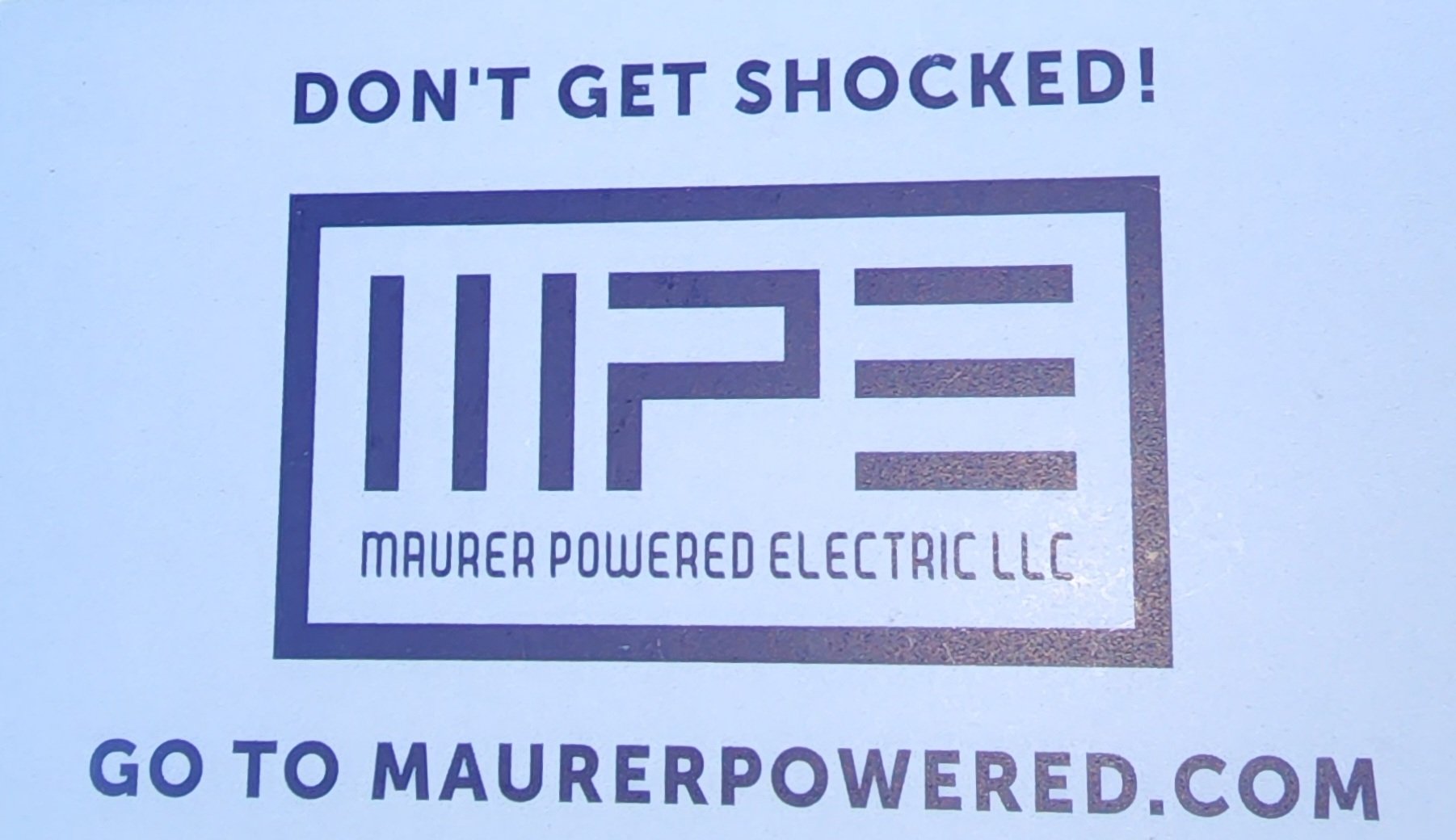 MAURER POWERED ELECTRIC LLC Logo