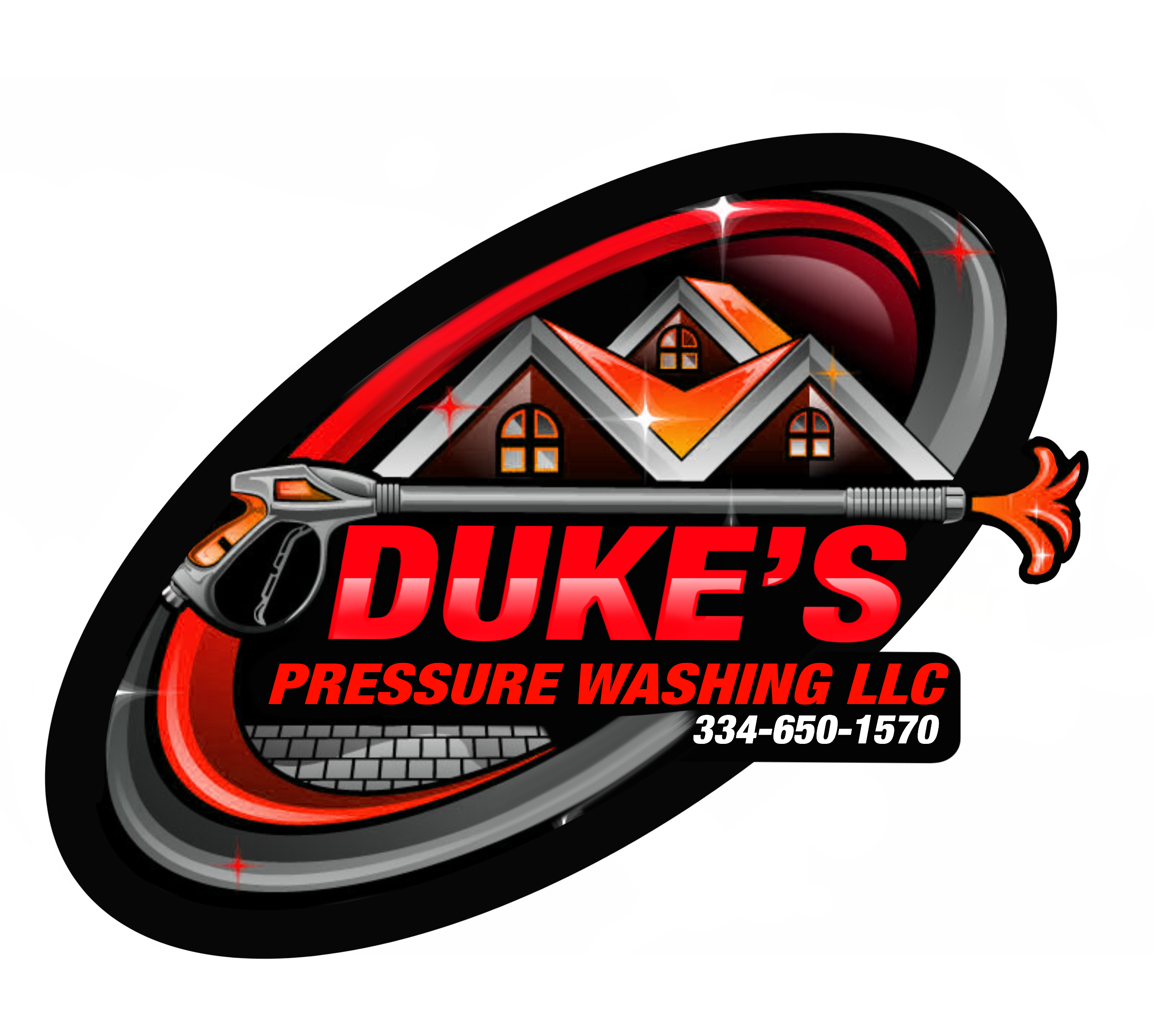 Duke's Pressure Washing Logo