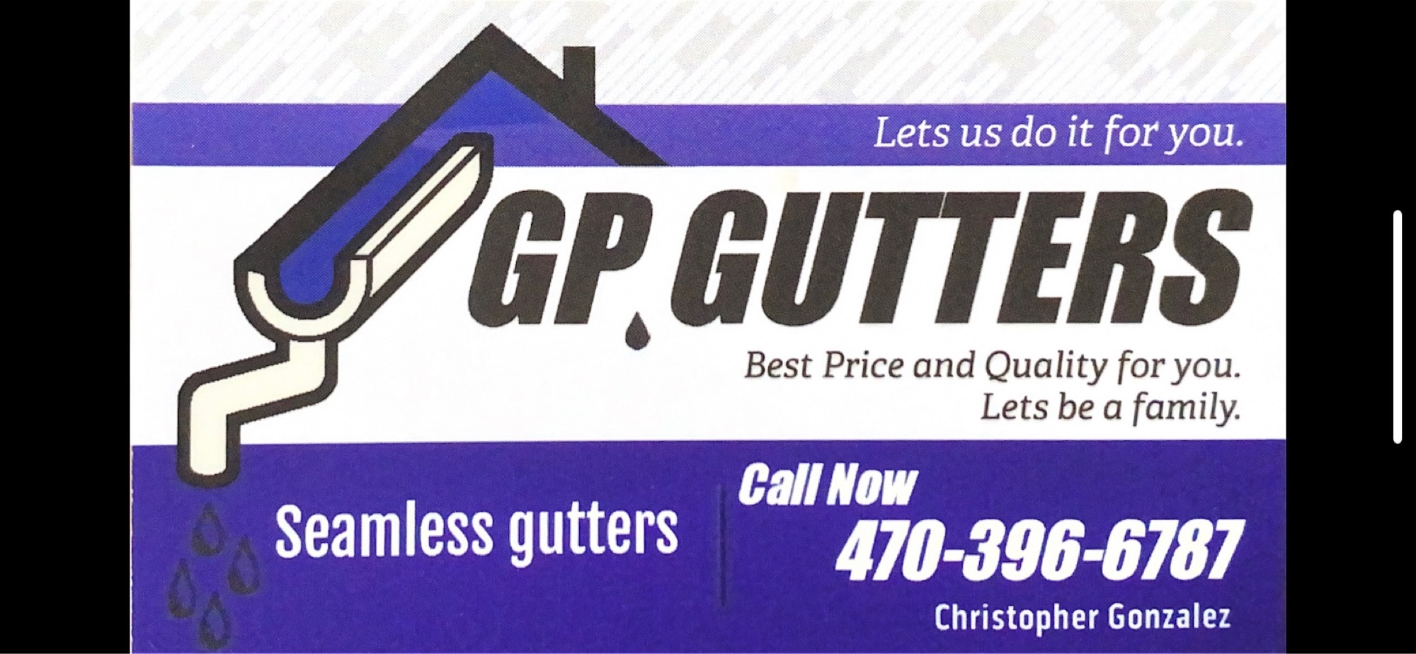 GP Gutters Logo
