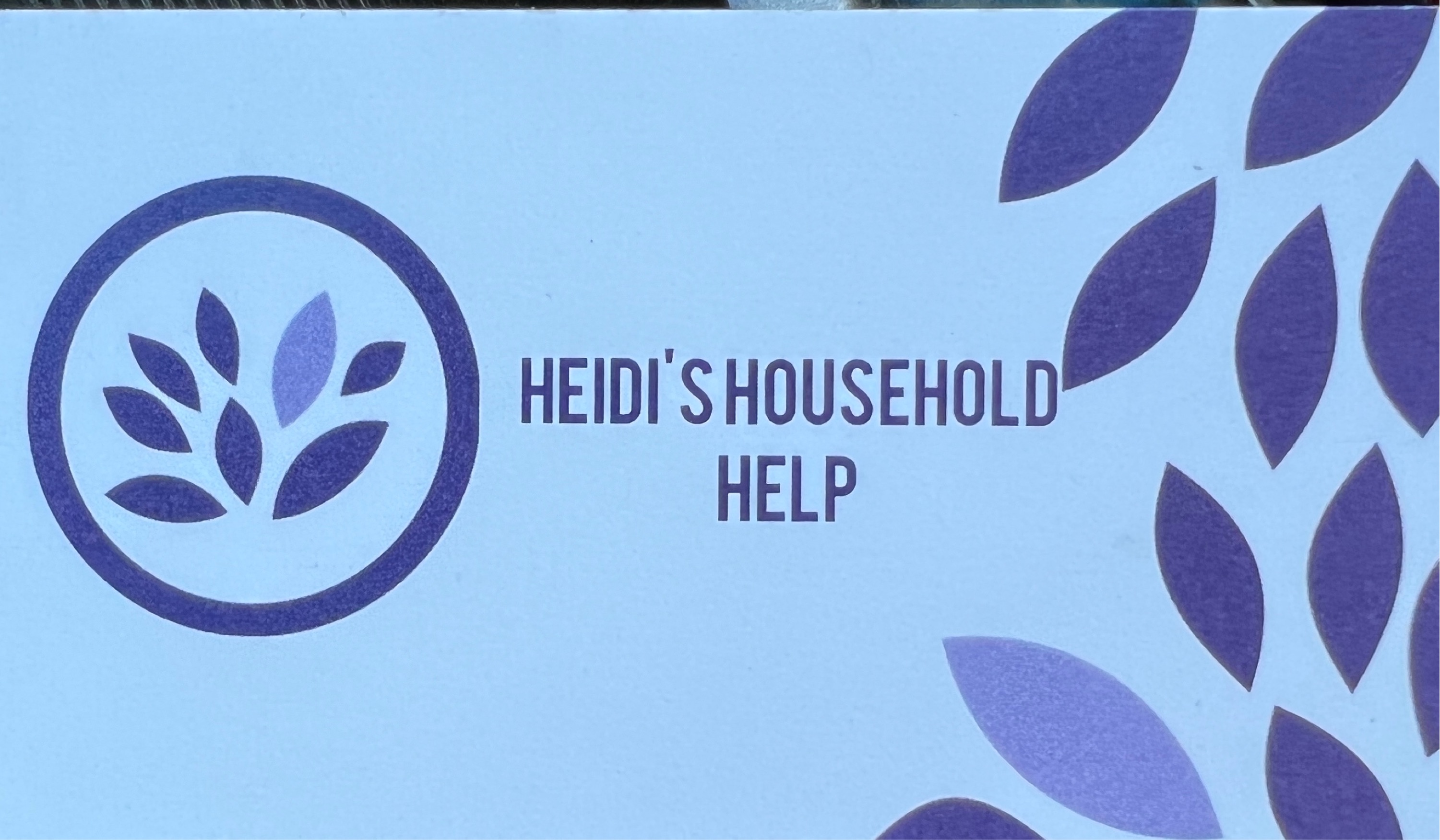 Heidi's Household Help Logo