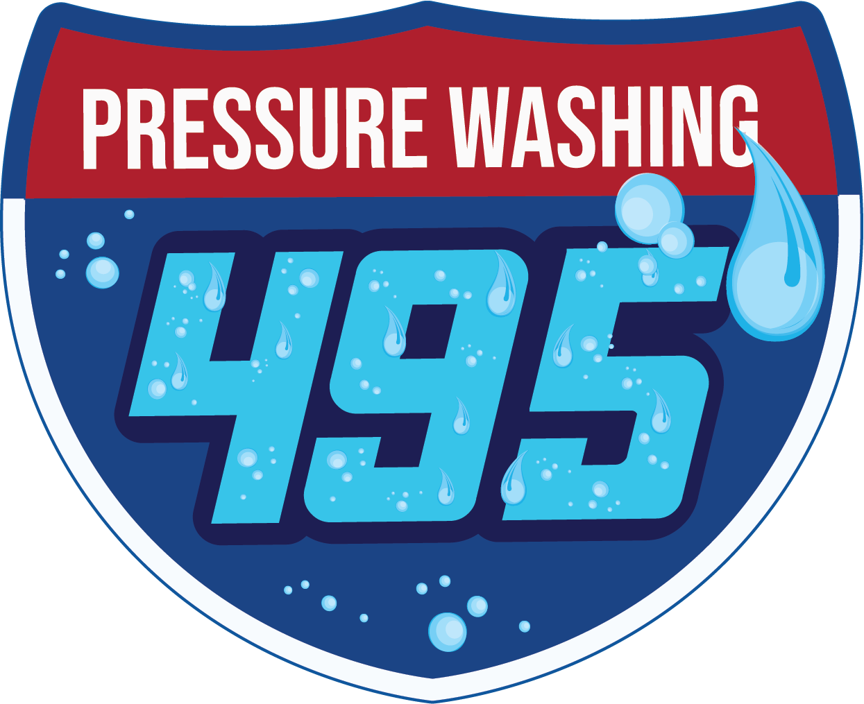 495 Pressure Washing Logo