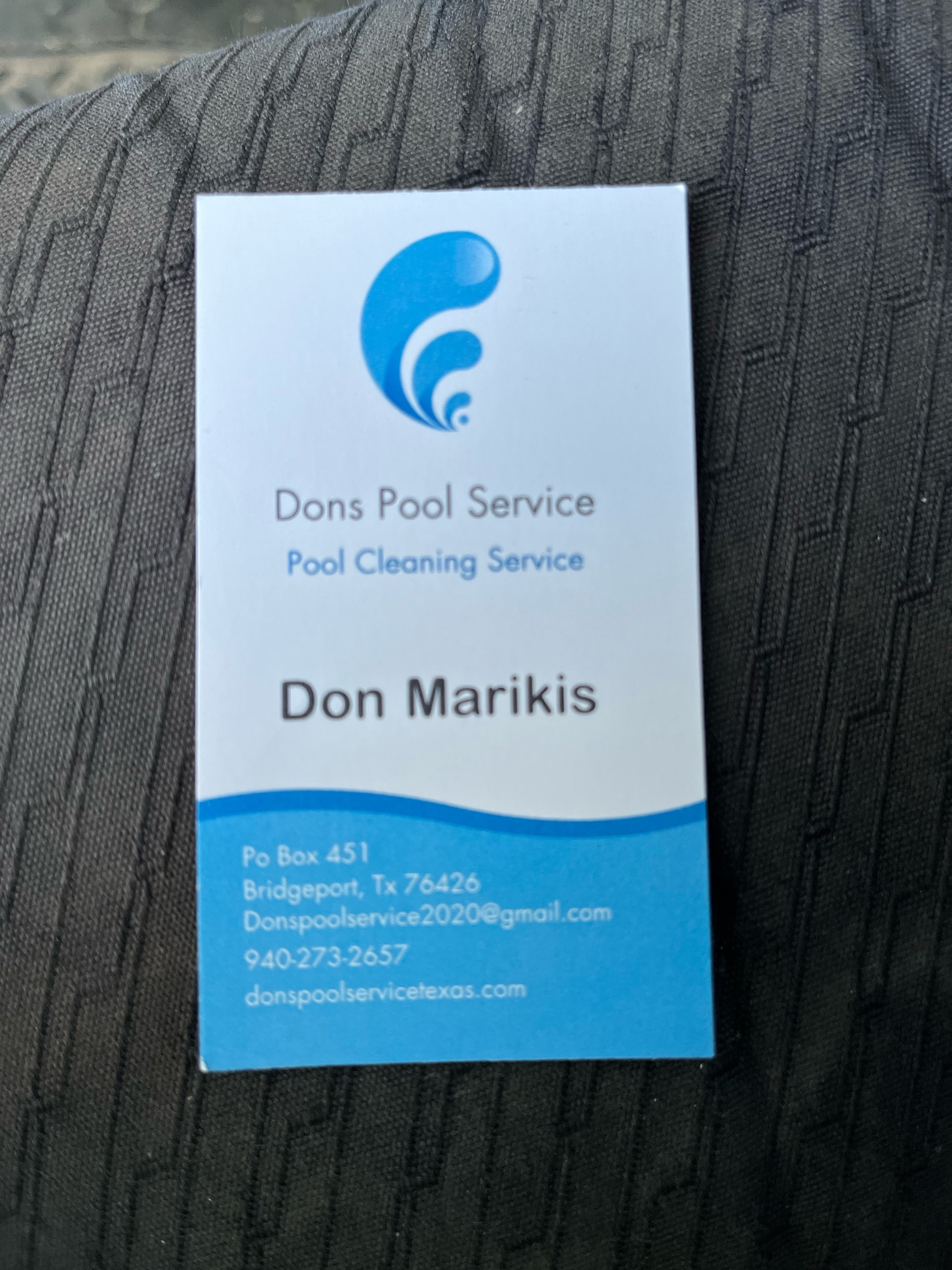 Dons Pool Service Logo