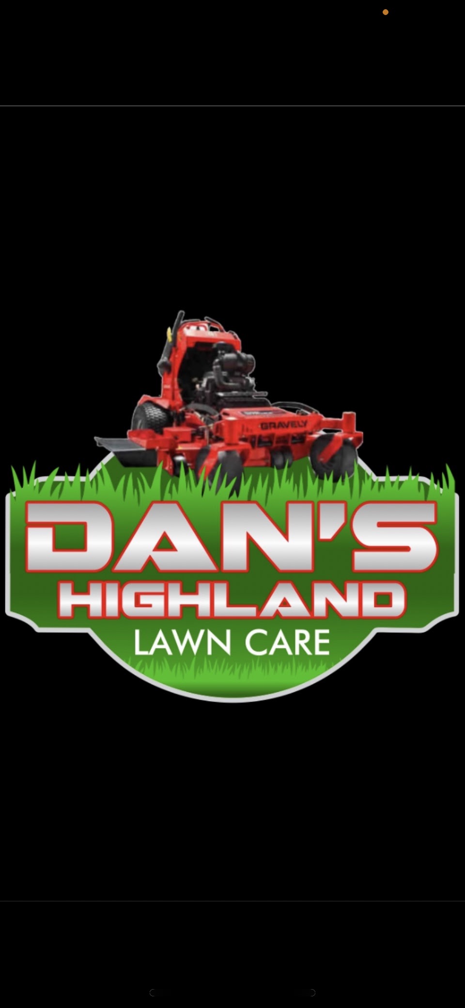 Dan's Lawn Care Logo