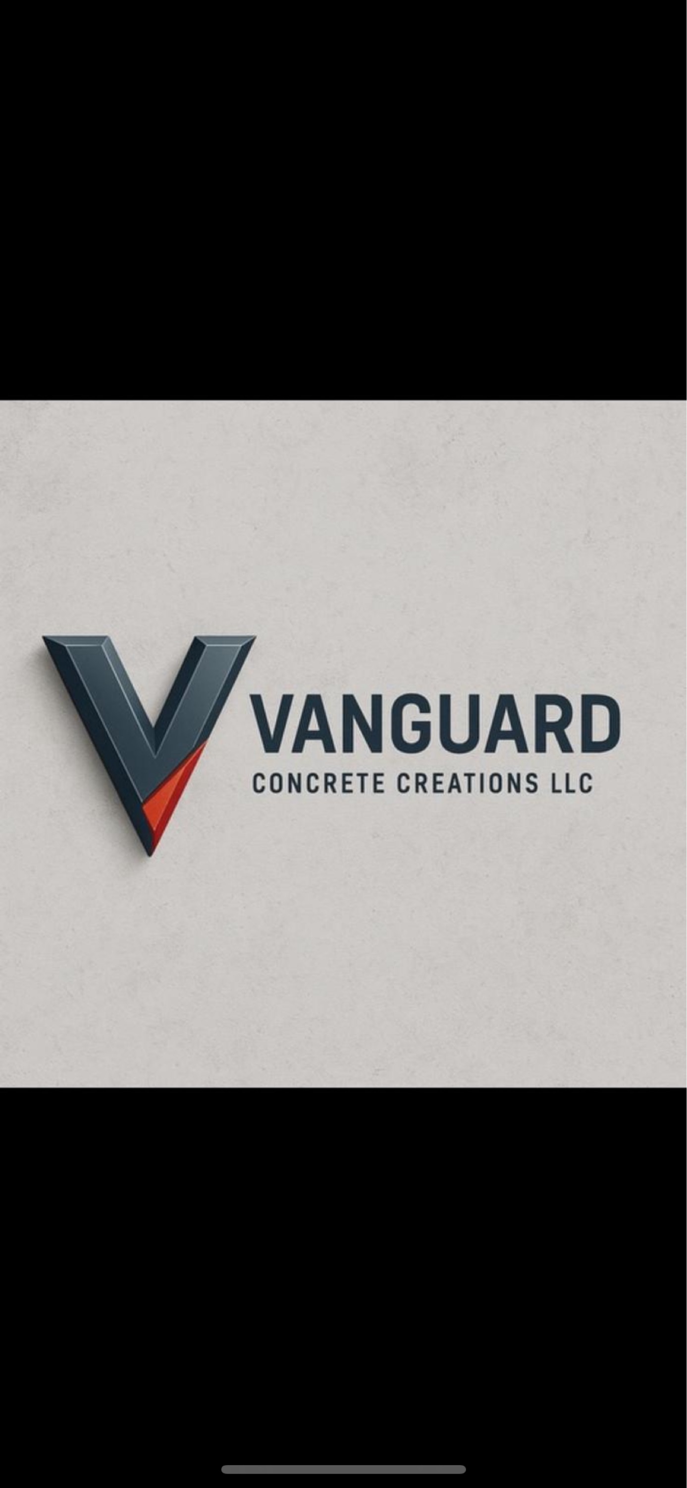 Vanguard Concrete Creations, LLC Logo