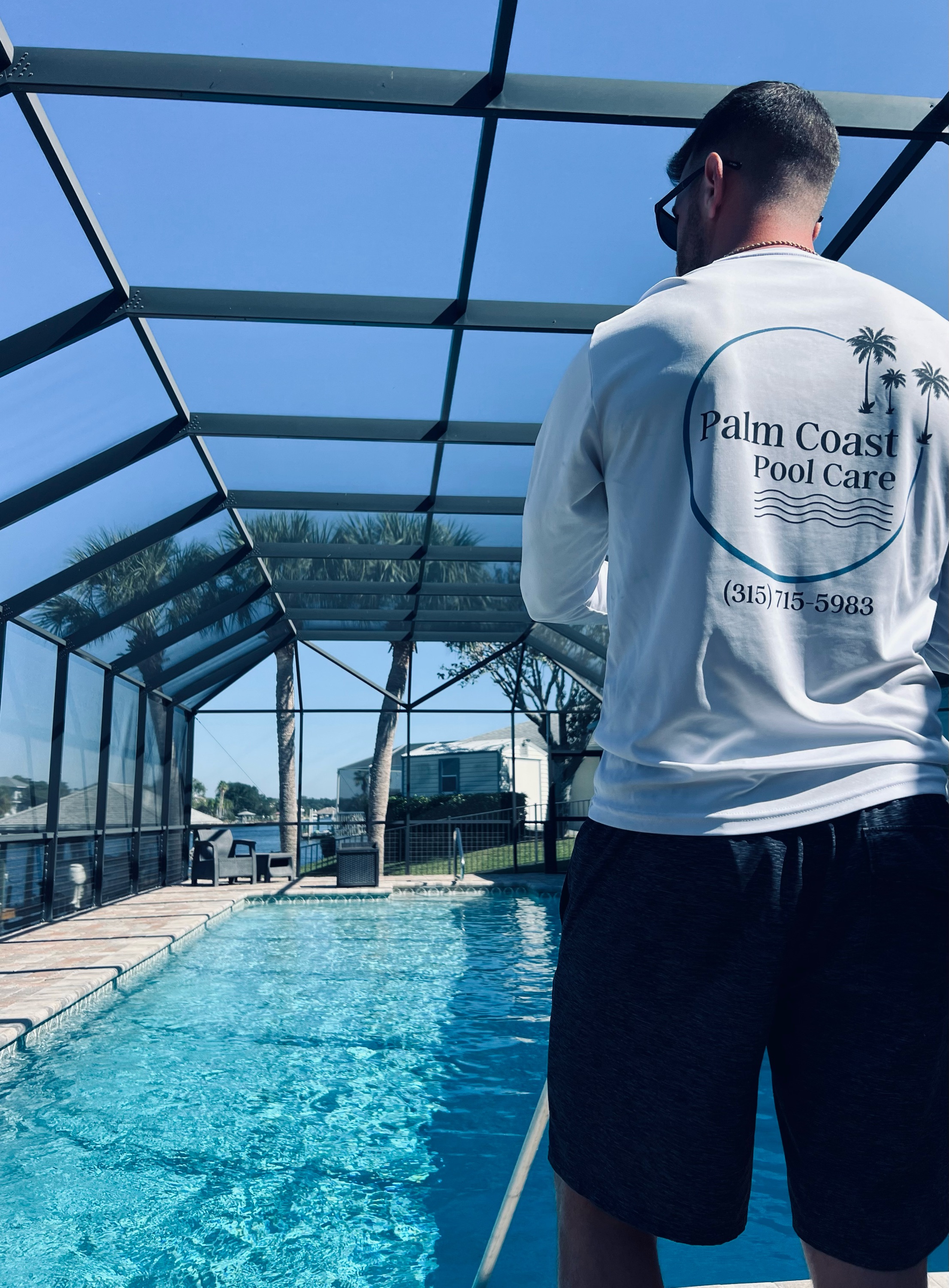 Palm Coast Pool Care, LLC Logo