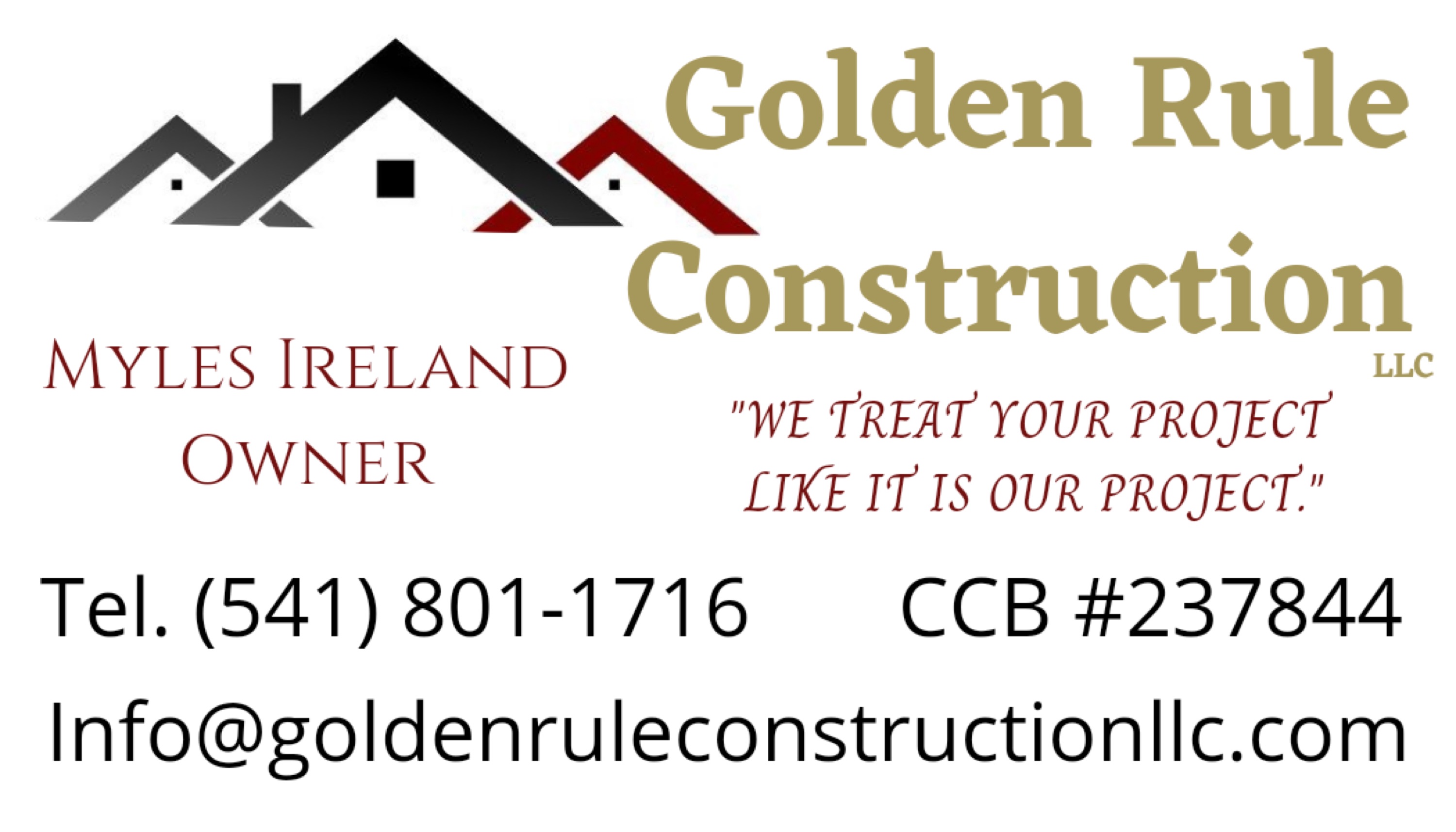 Golden Rule Construction, LLC Logo