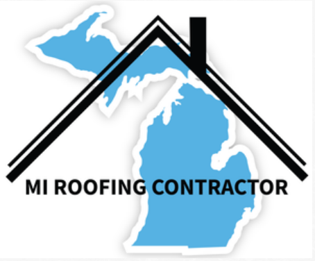 MI Roofing Contractor Logo