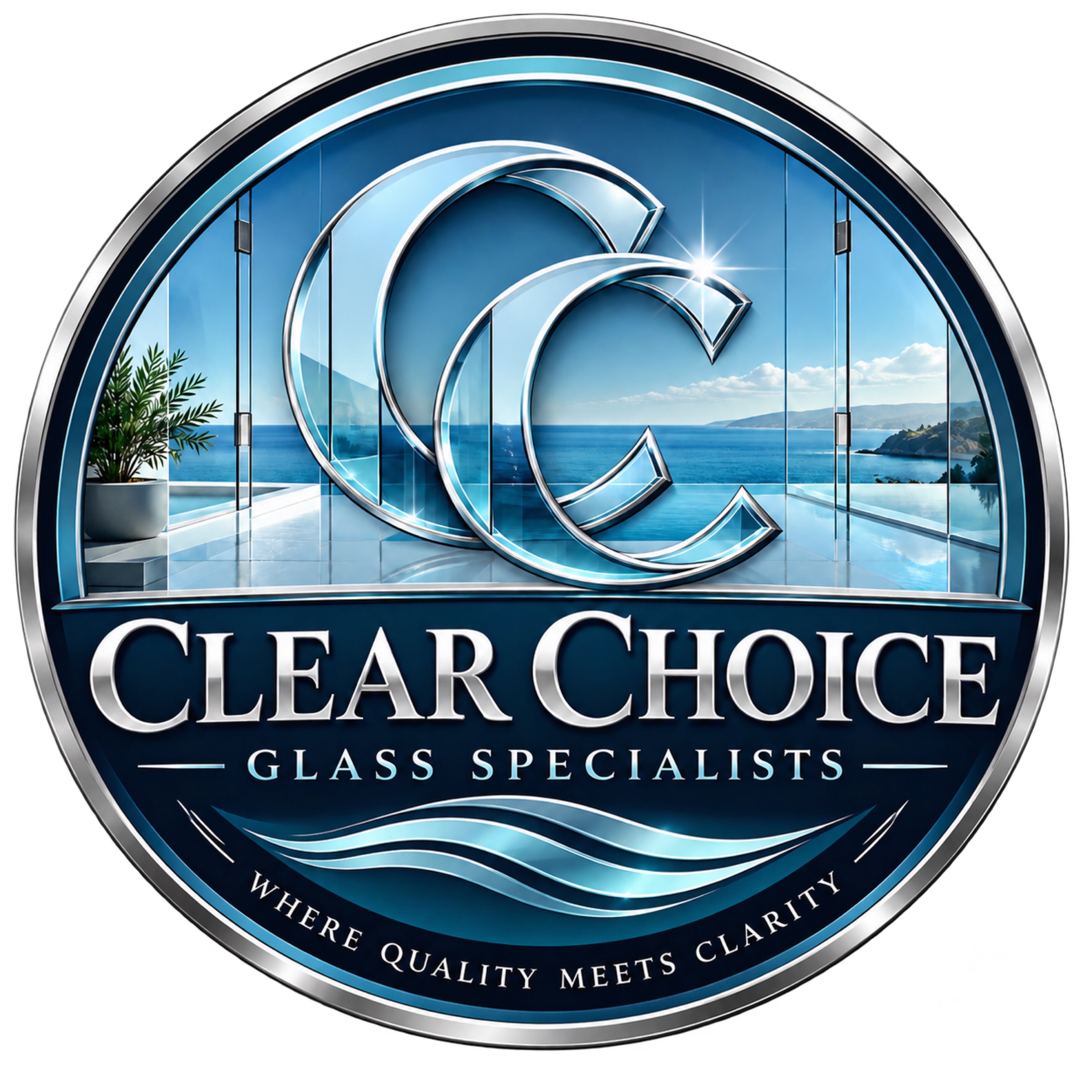 Clear Choice Glass Specialists Logo