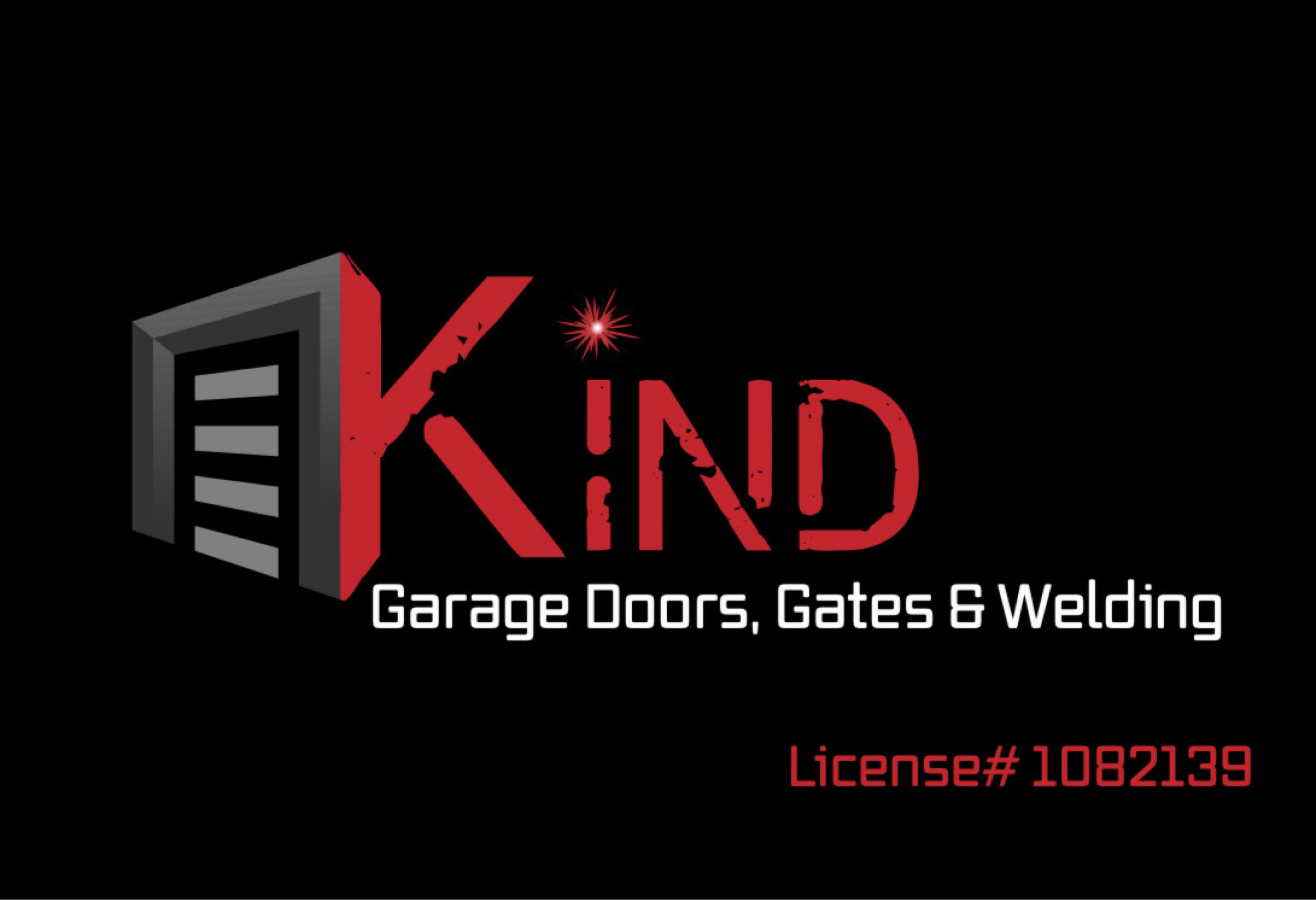 Kind Garage Doors & Gates Logo