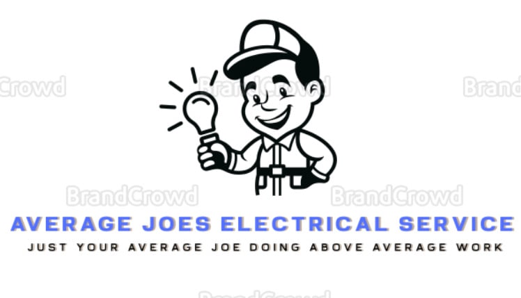 Average Joe's Electrical Service Logo