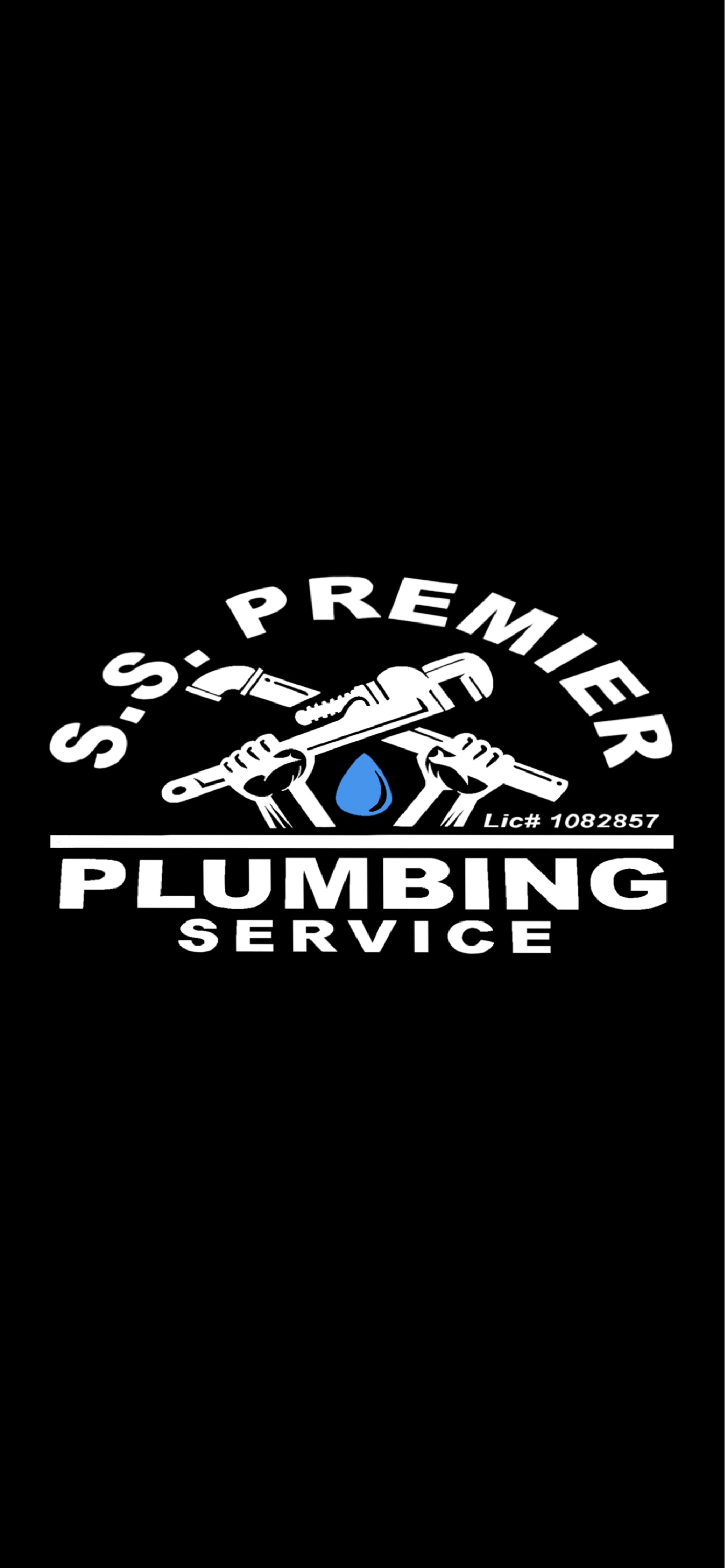 S.S. Premier Plumbing Service Logo
