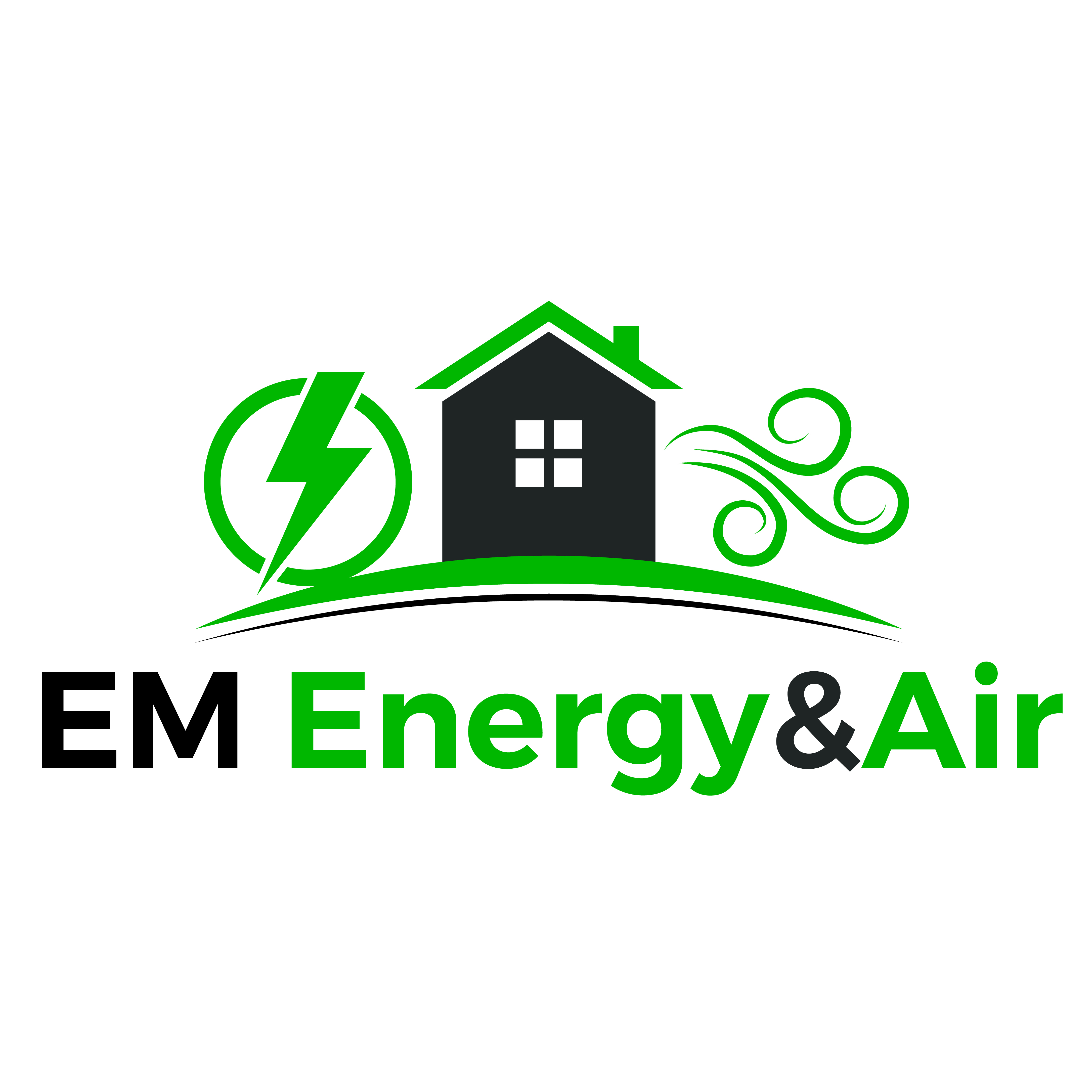 E M Insulation Company Logo