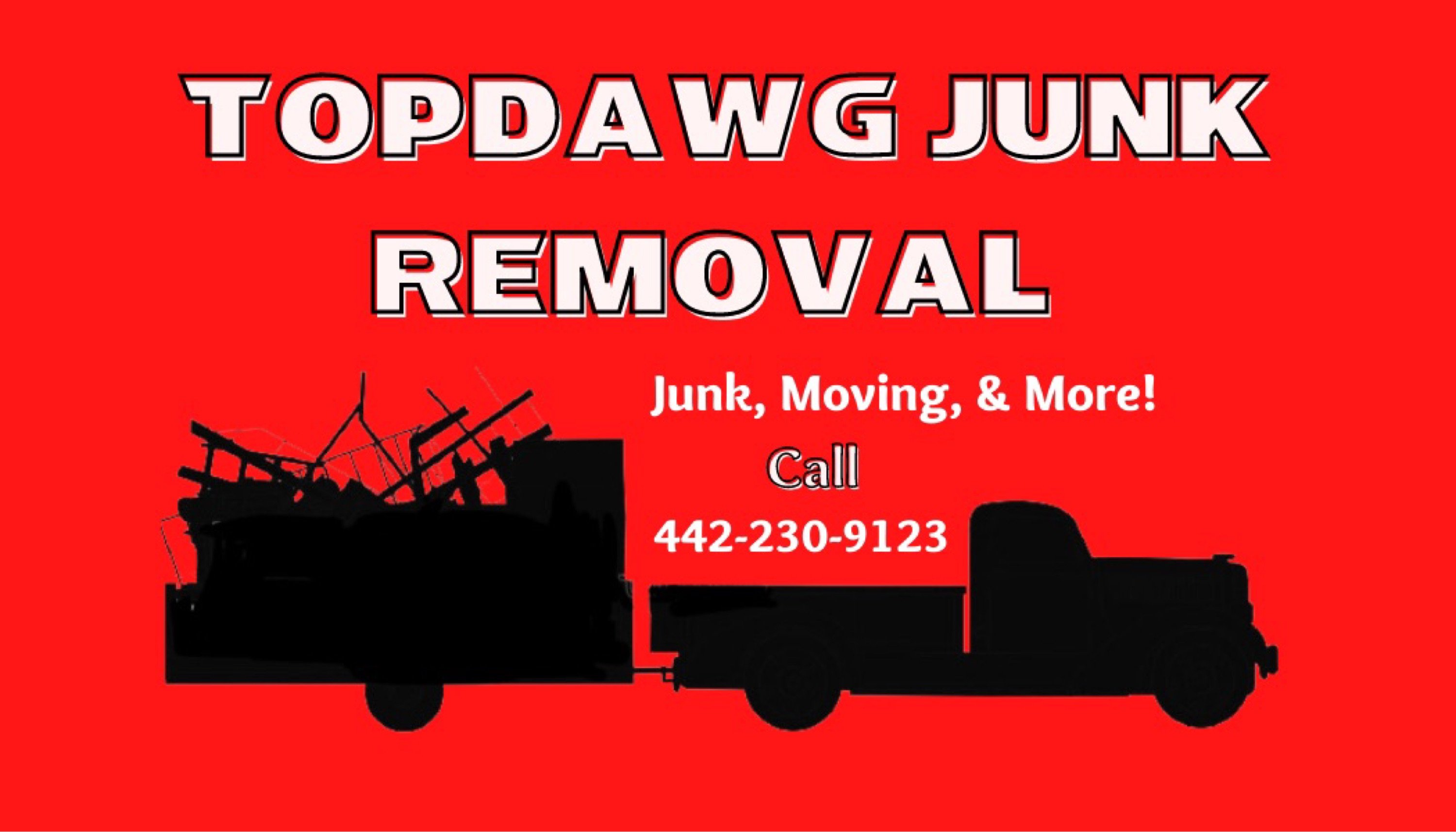 TopDawg Junk Removal LLC Logo