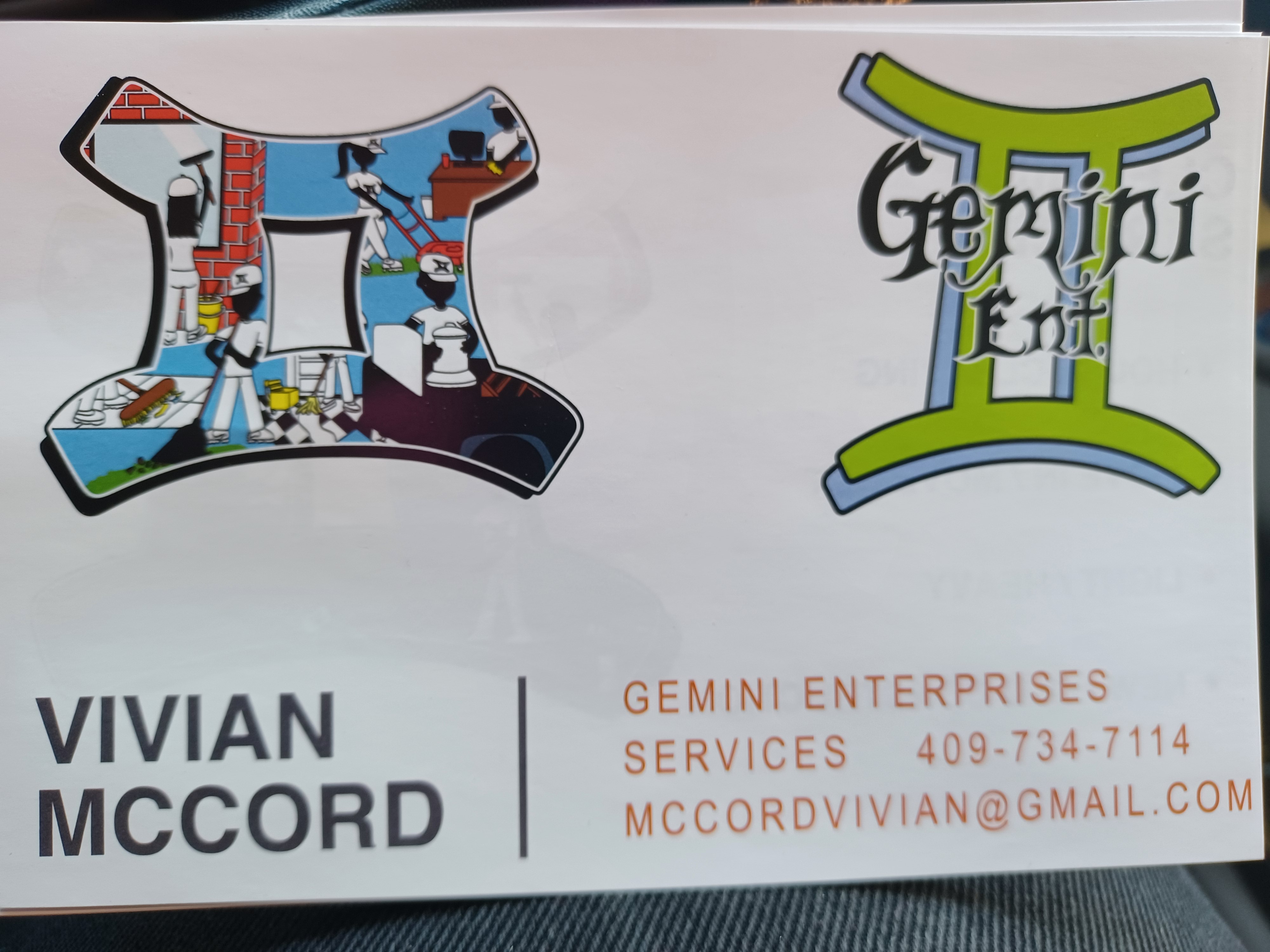 Gemini Enterprise Cleaning Service Logo