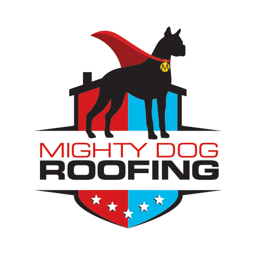 MIghty Dog Roofing of The Woodlands Area Logo