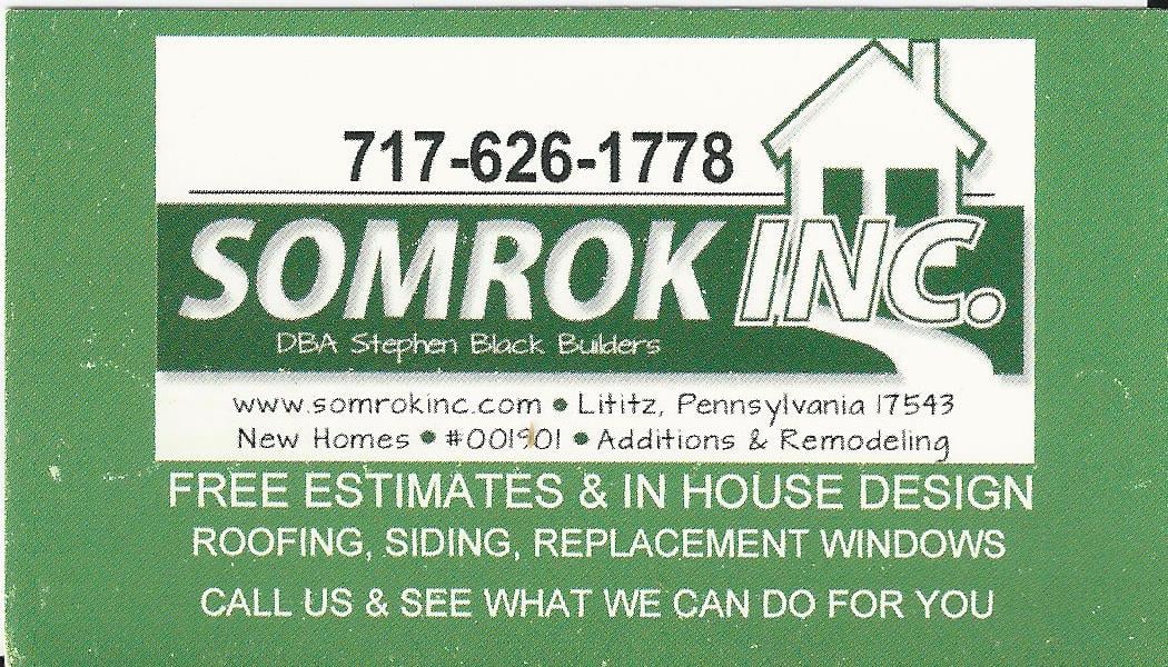 Somrok, Inc. DBA Stephen Black Builders, Inc. Logo