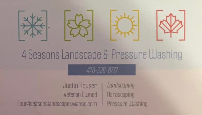4 Seasons Landscaping & Pressure Washing LLC Logo