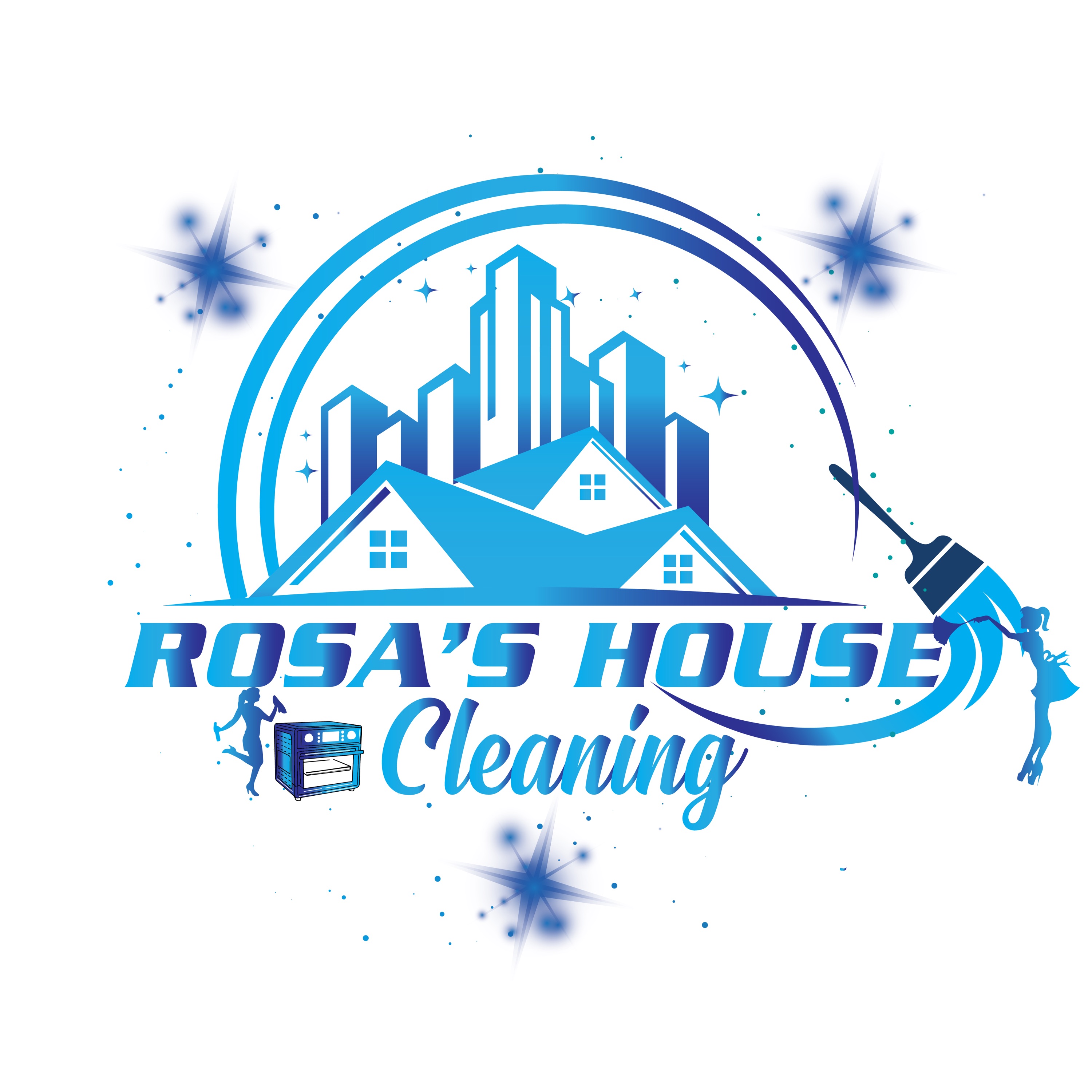 Rosa's House Cleaning Logo