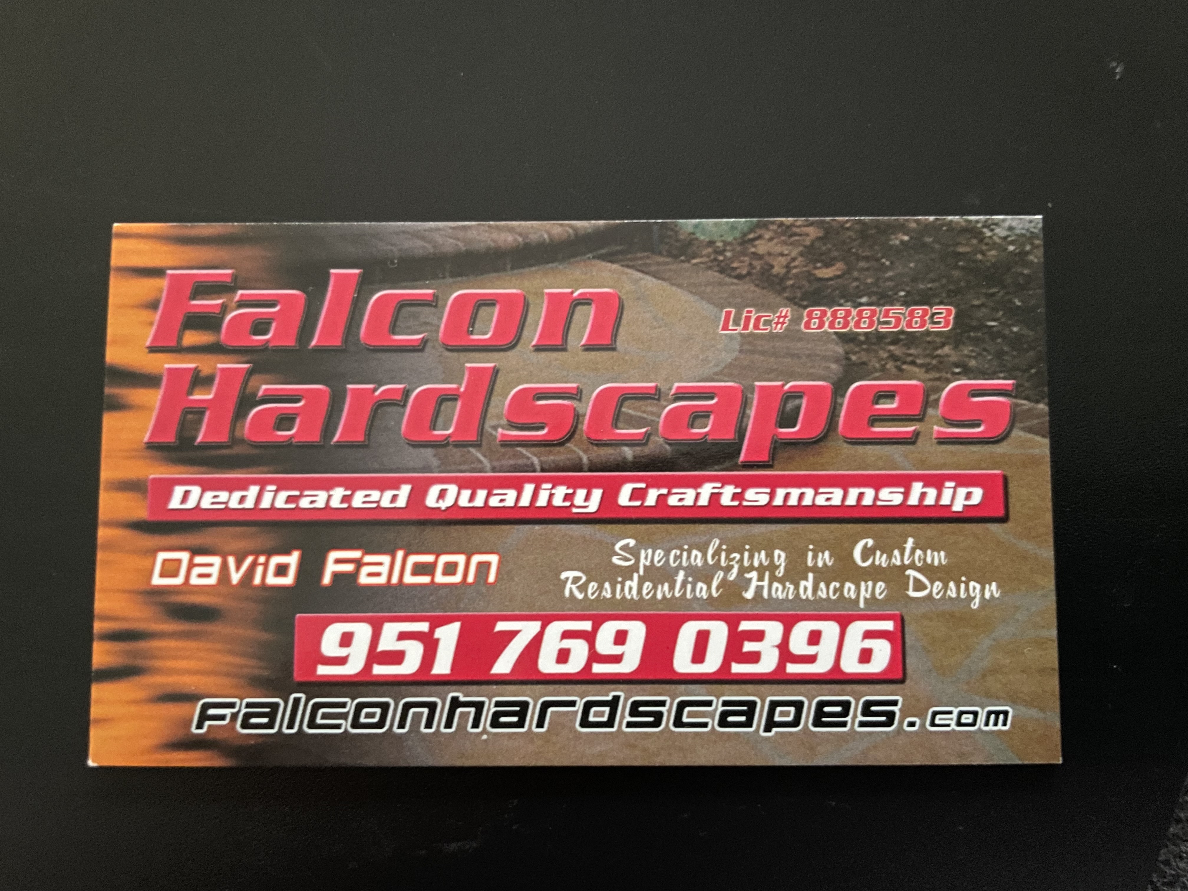 Falcon Hardscapes Logo