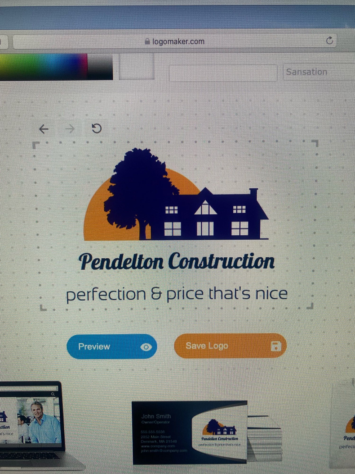 Pendelton Construction LLC Logo