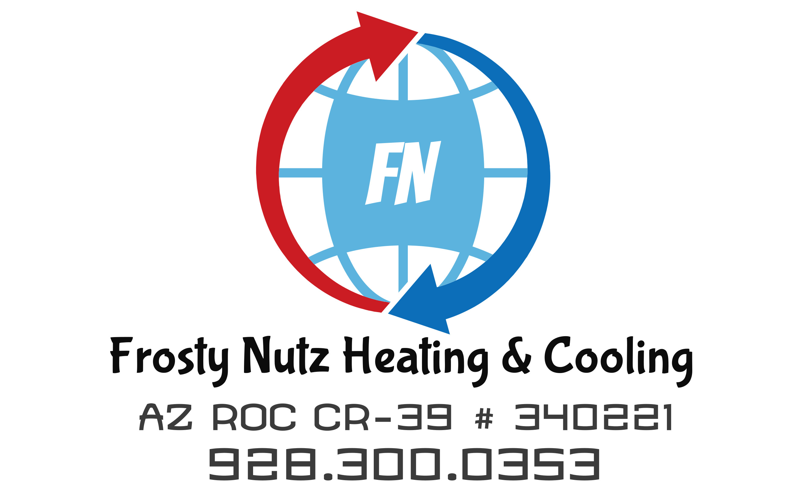 Frosty Nutz Heating & Cooling, LLC Logo
