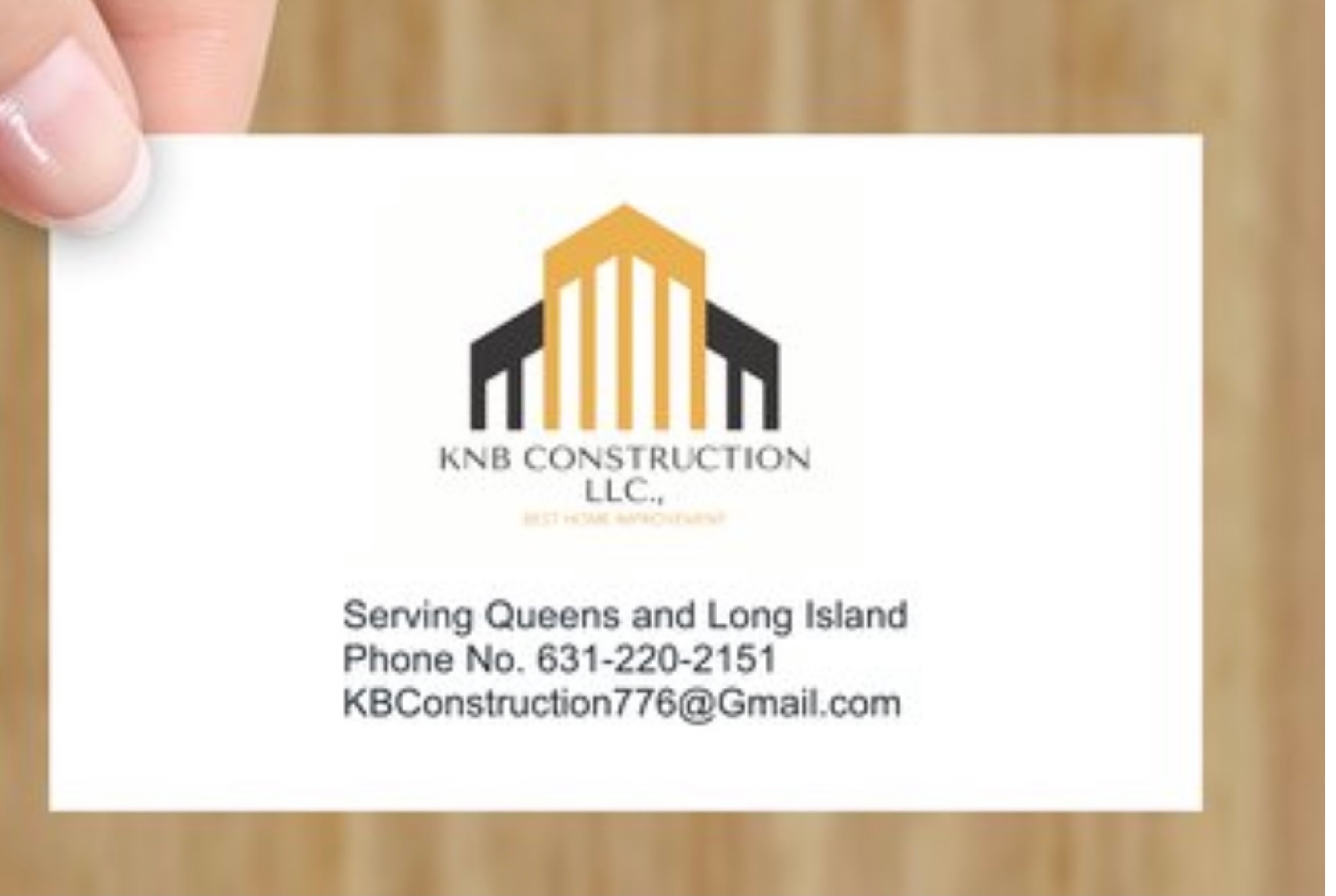 K & B Construction Logo