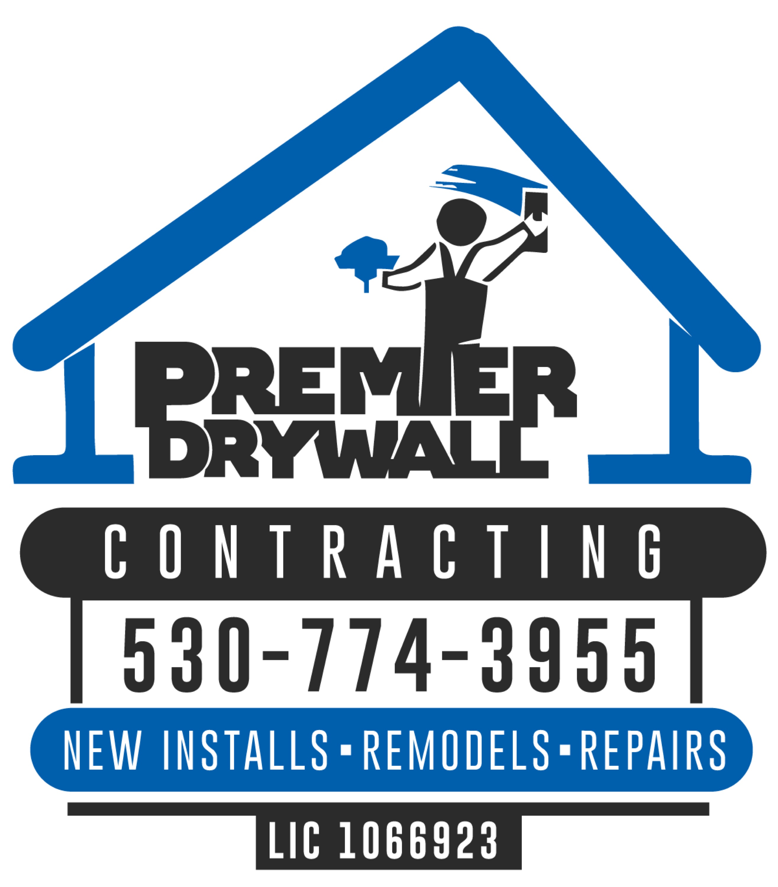 Premier Drywall Contracting Logo