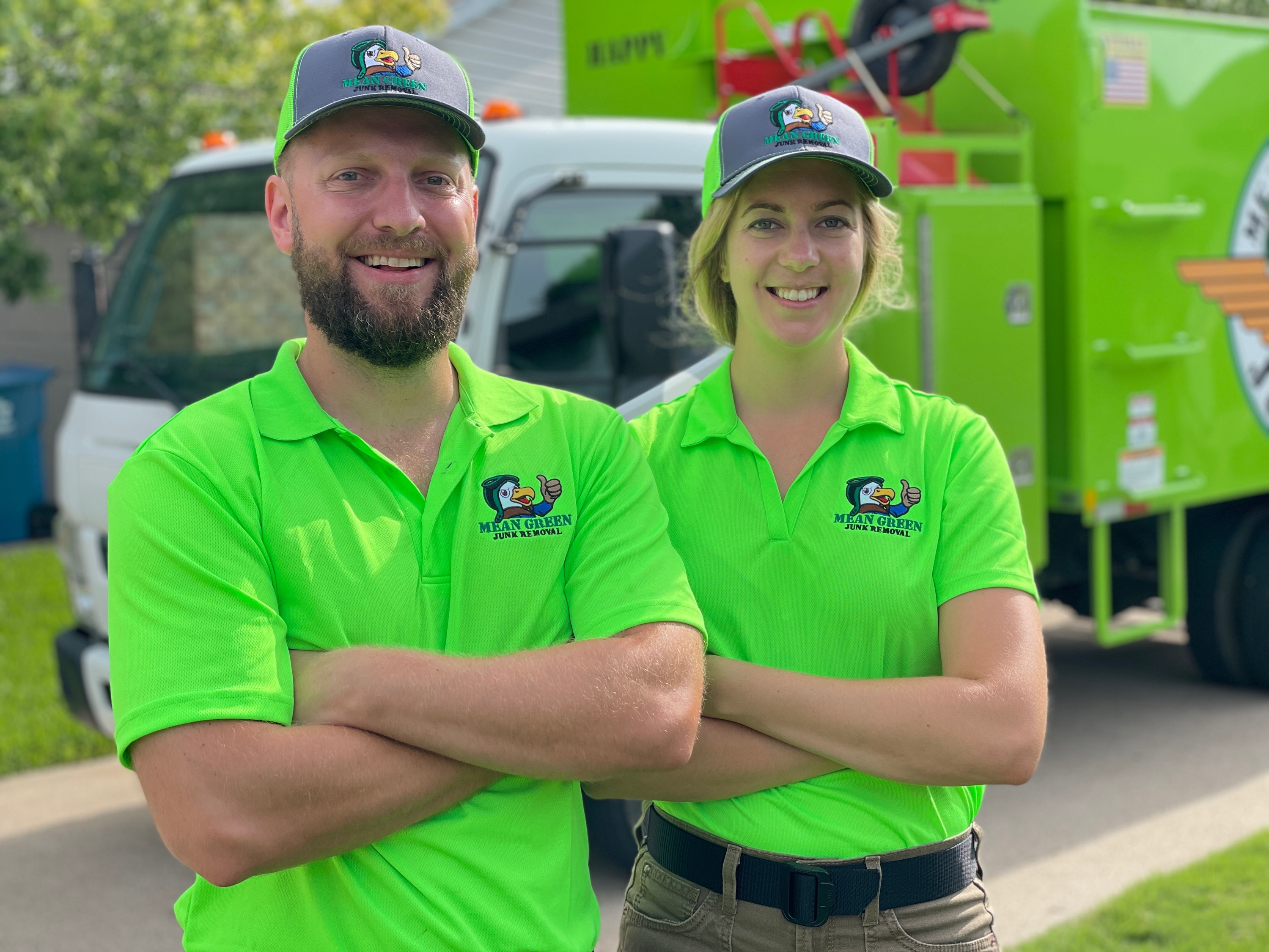 Mean Green Junk, LLC Logo