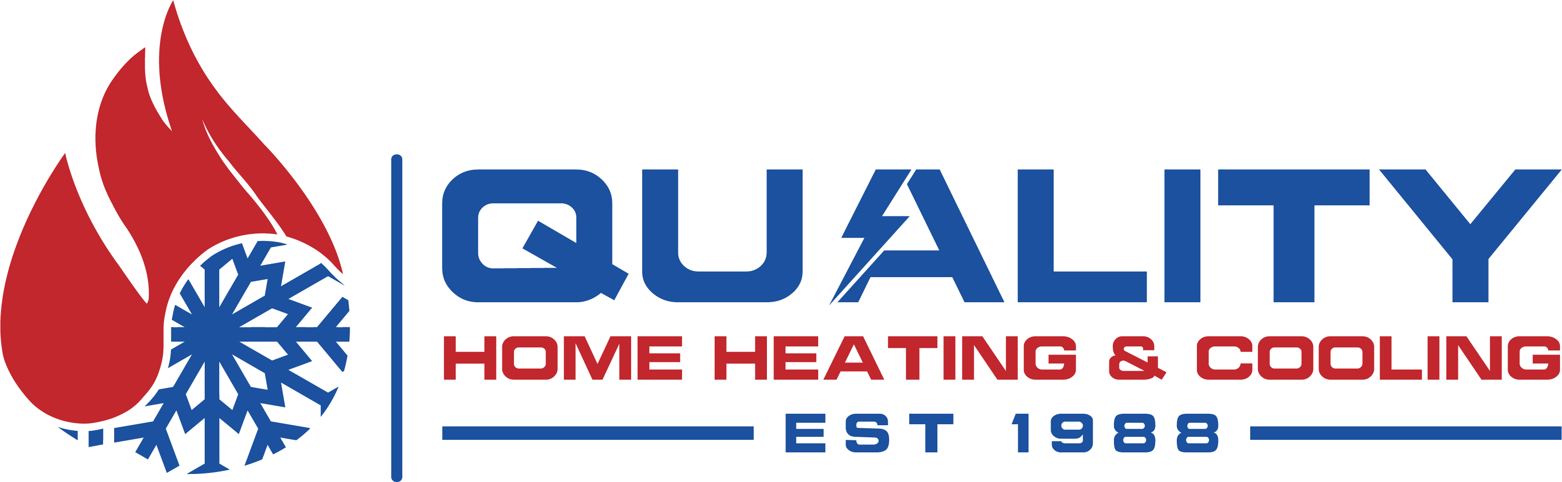 Quality Home Heating & Cooling Logo