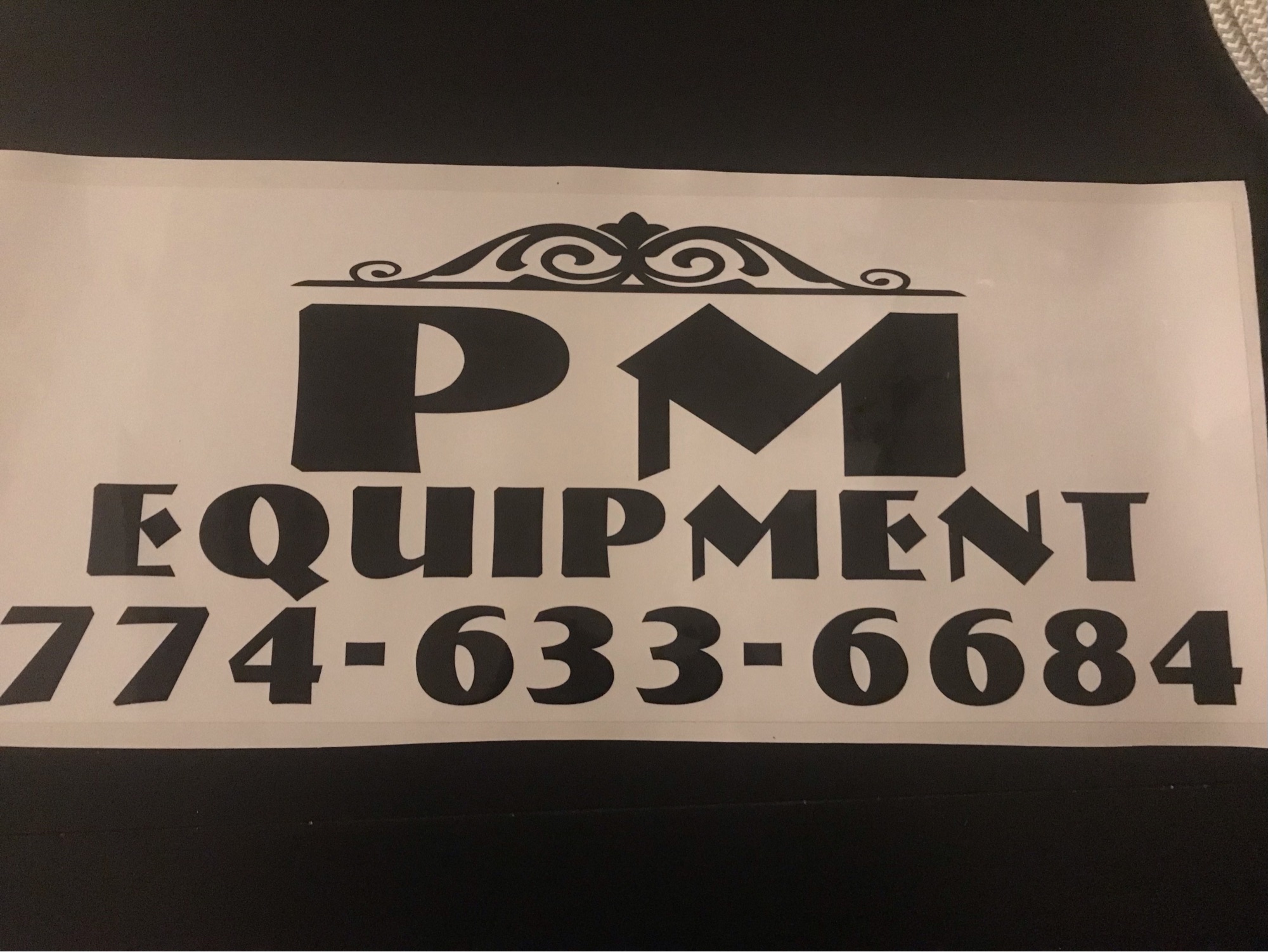 PM Equipment and Paving Logo