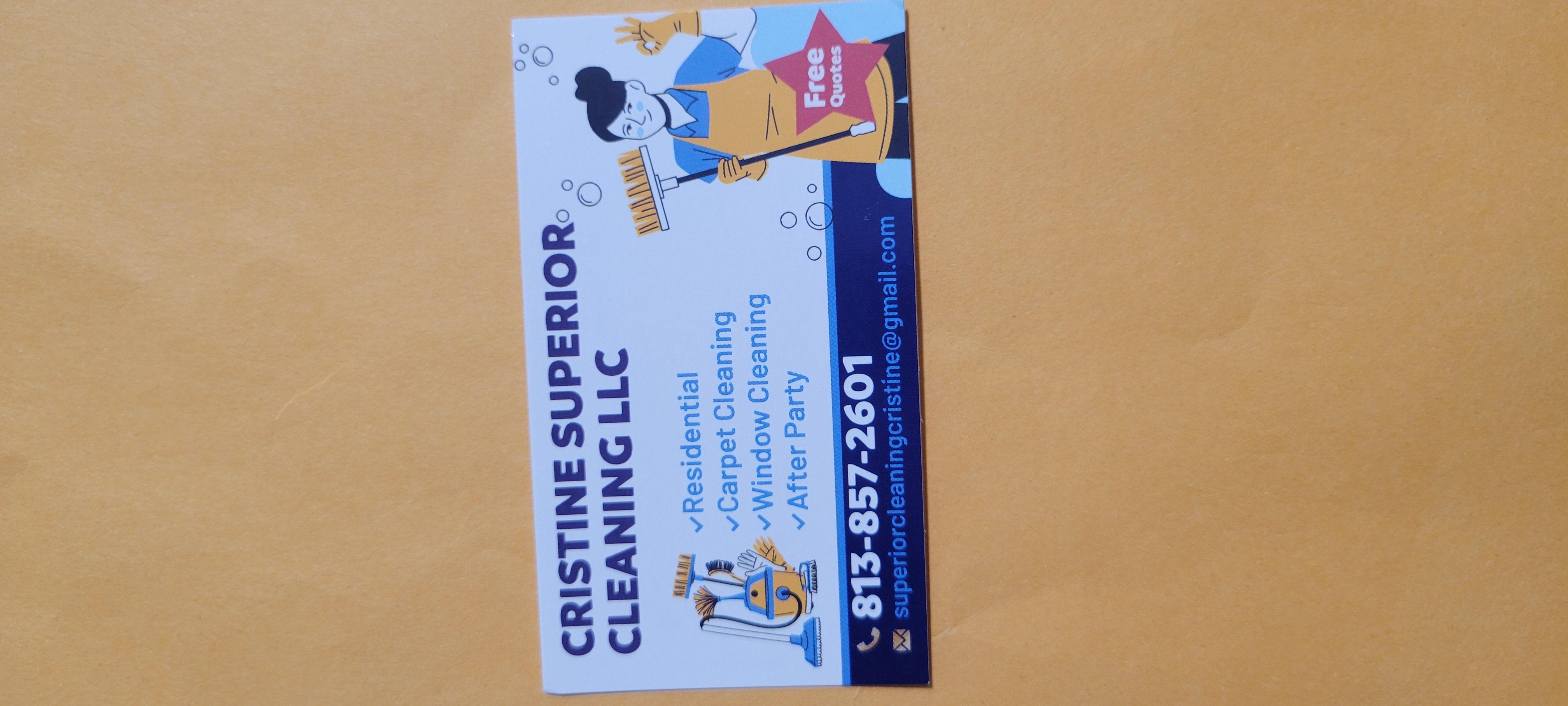 Christine Superior Cleaning Logo