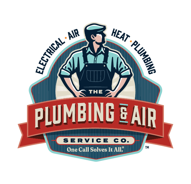The Plumbing & Air Service Company Logo