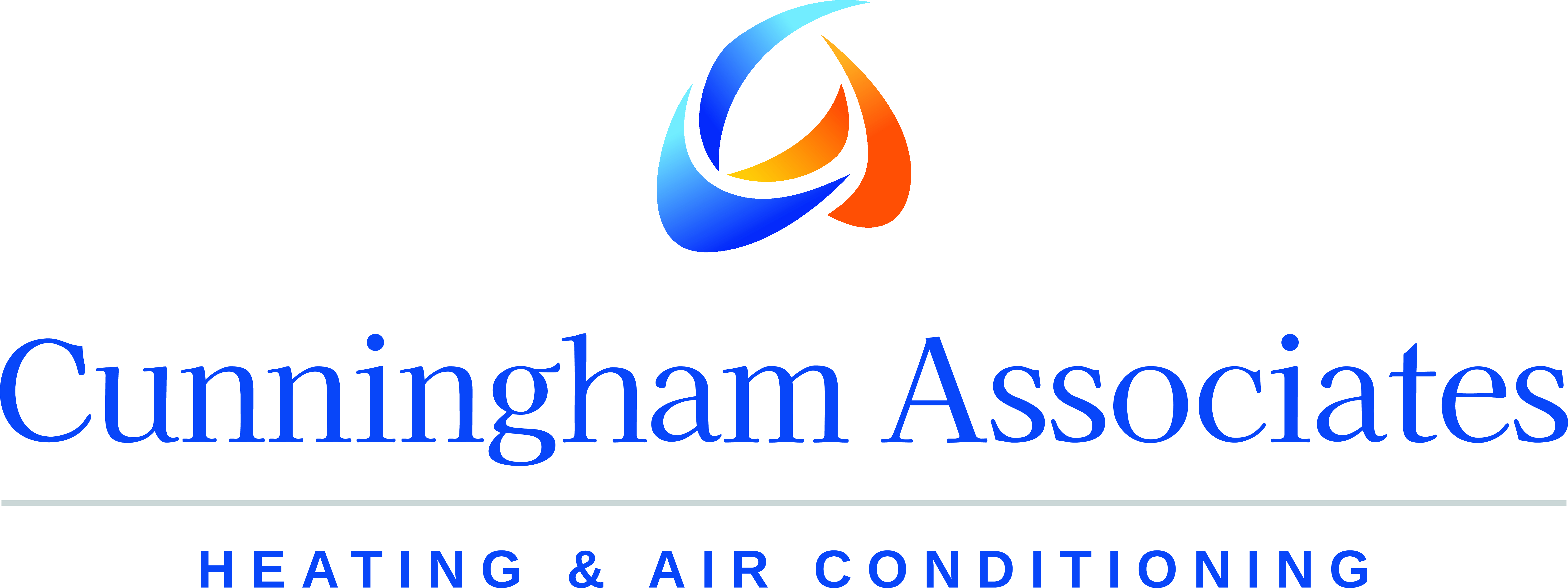 Cunningham Associates Heating & Air Conditioning Logo