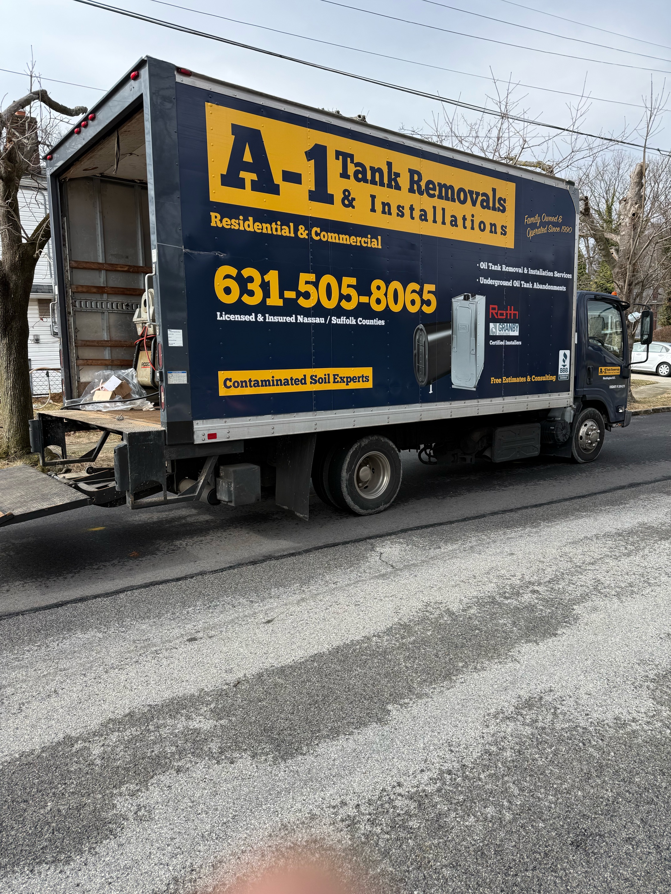 A-1 Tank Removals and Installations Logo