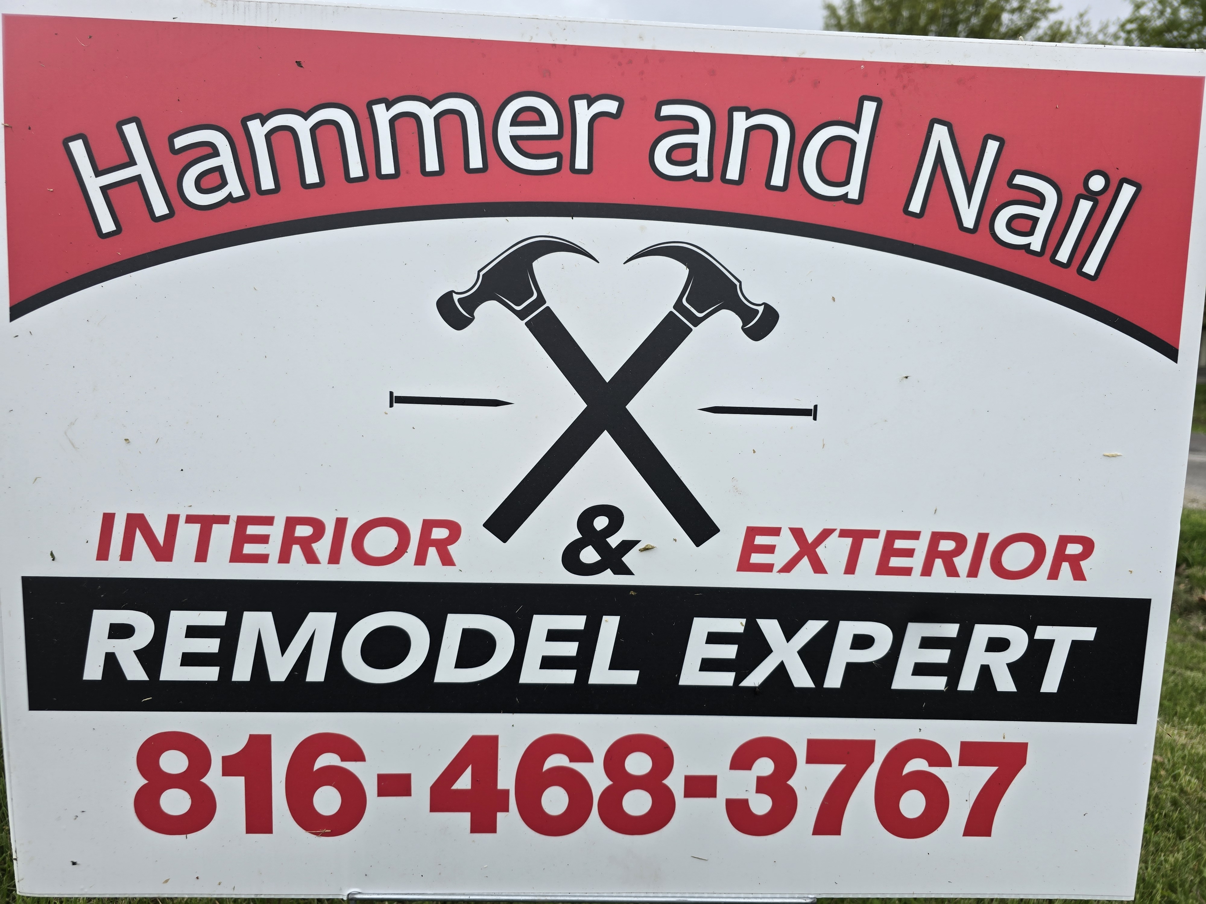 Hammer and Nail Construction LLC Logo