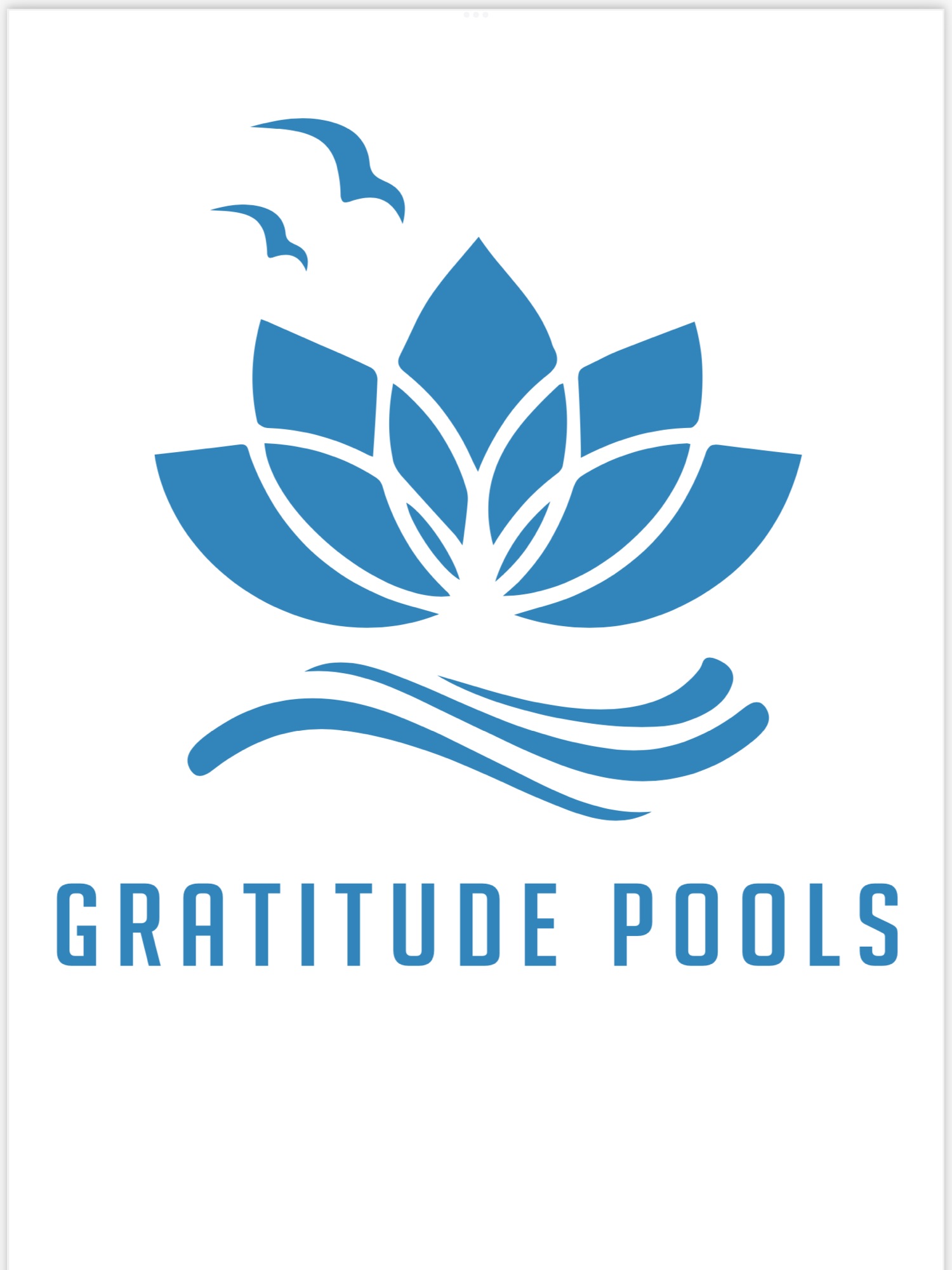 Gratitude Pools, LLC Logo