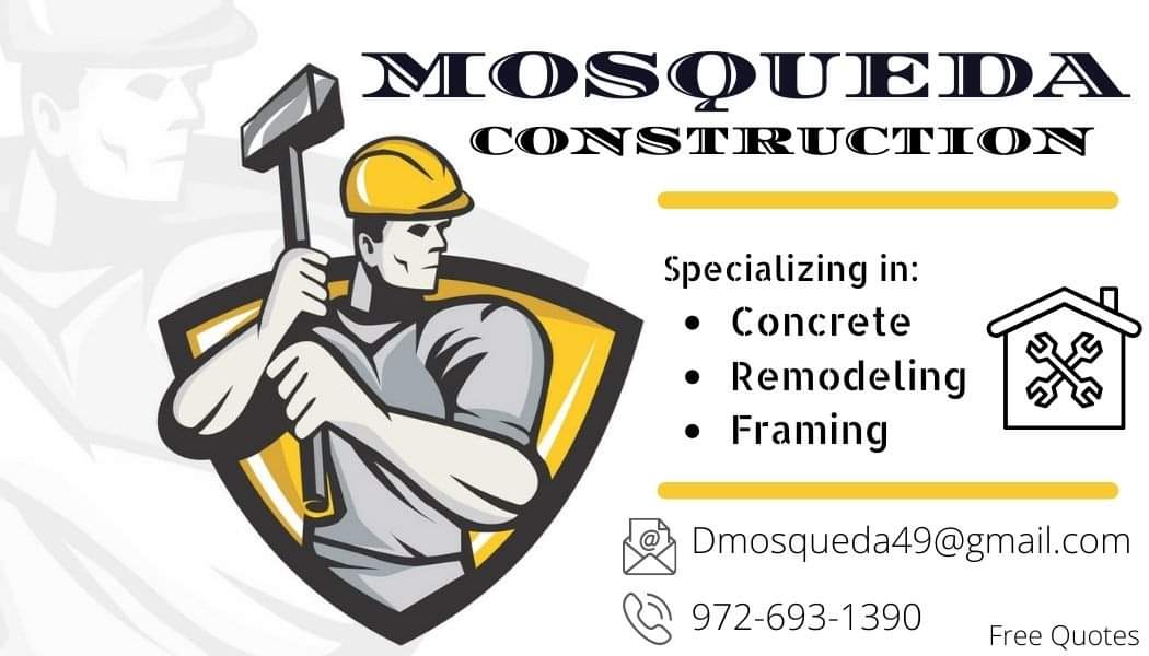 Mosqueda Construction Logo
