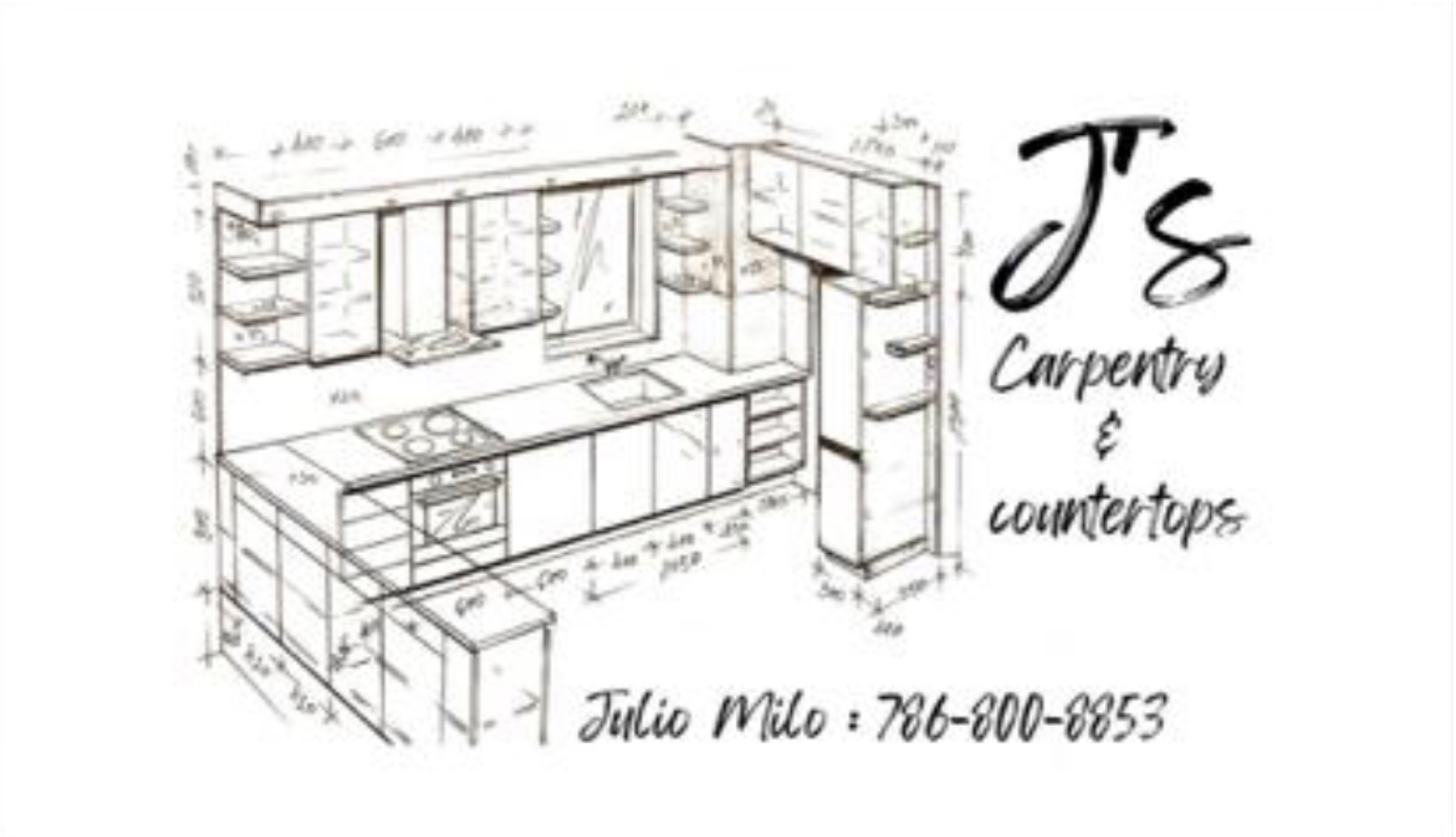 J's Carpentry and Countertops Logo