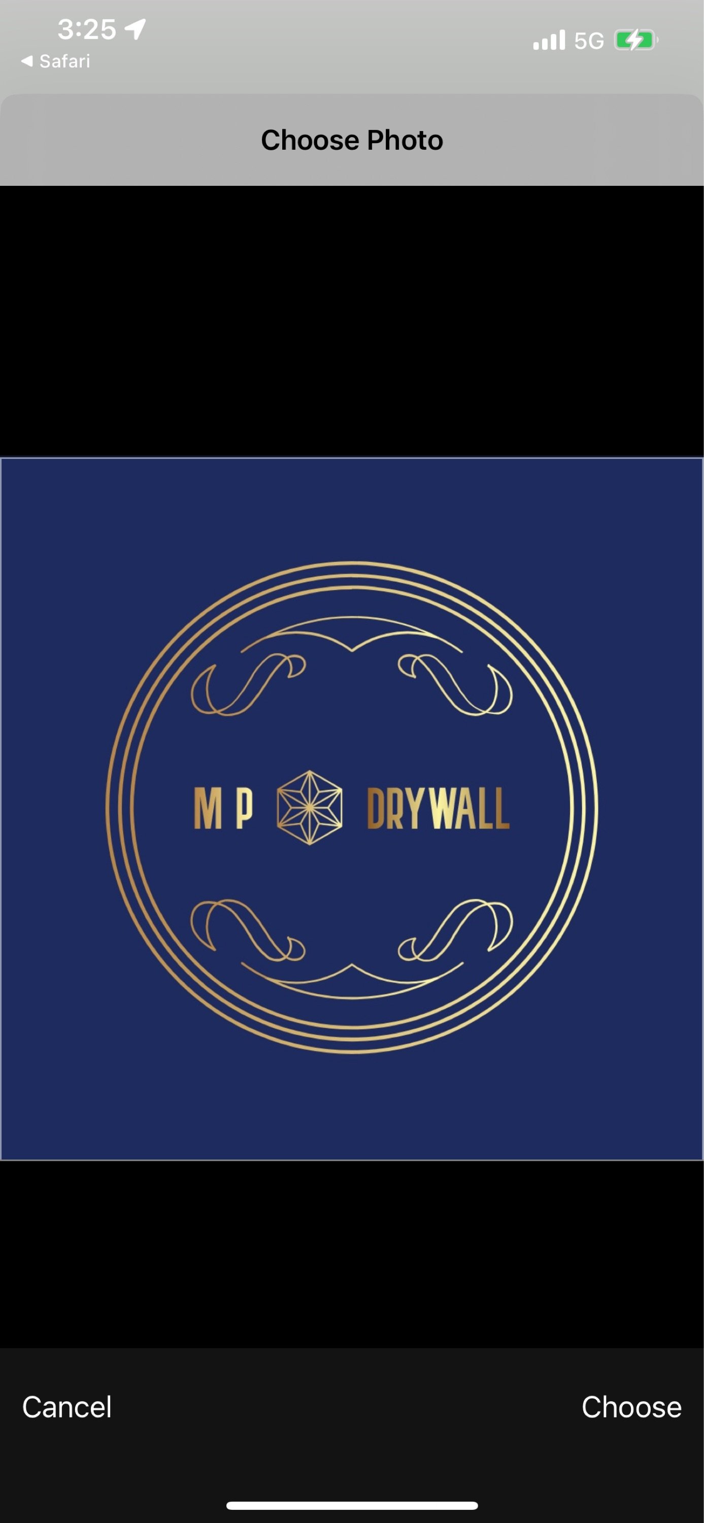 M P Drywall Logo